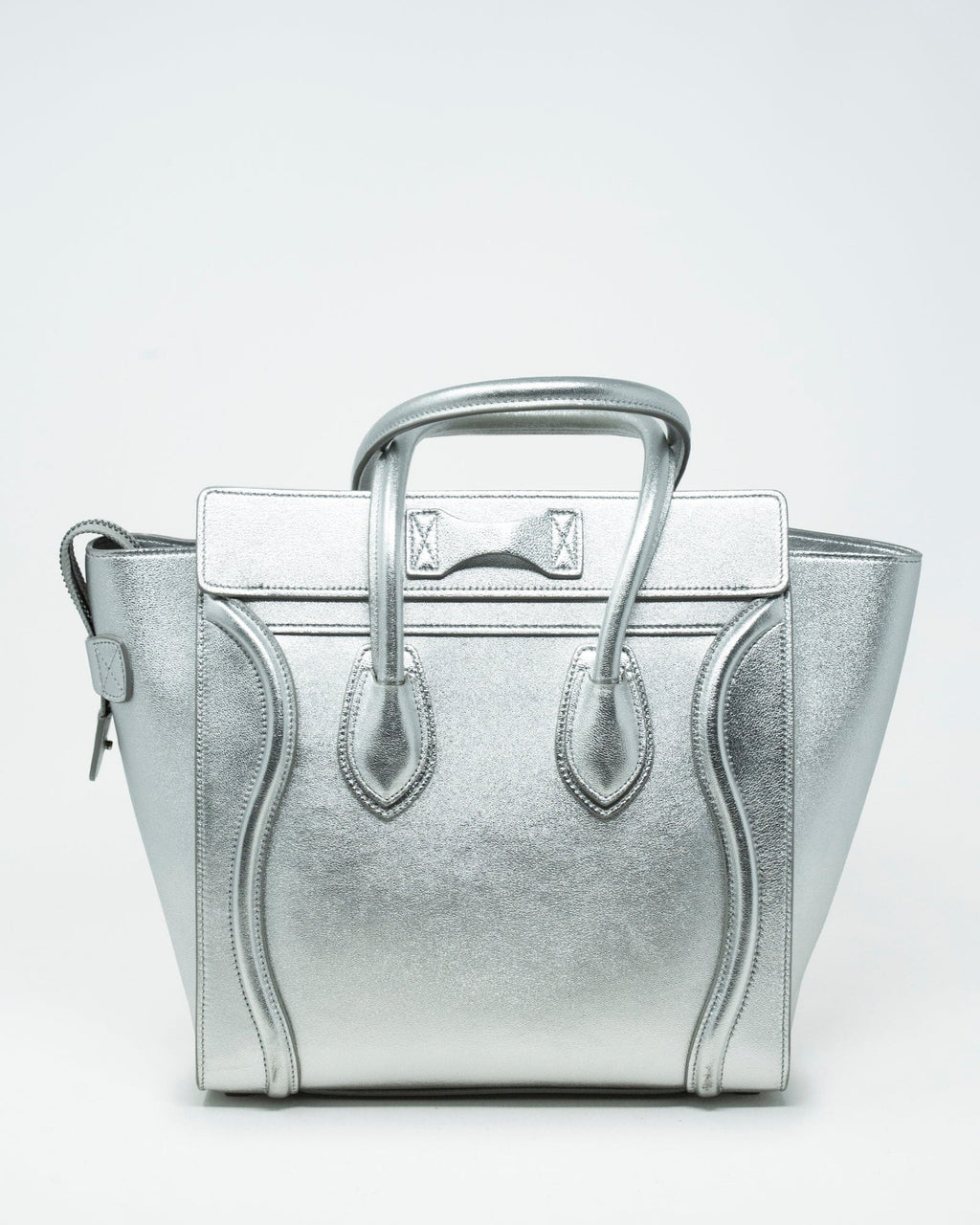 Celine Silver Luggage ADL2080 LuxuryPromise