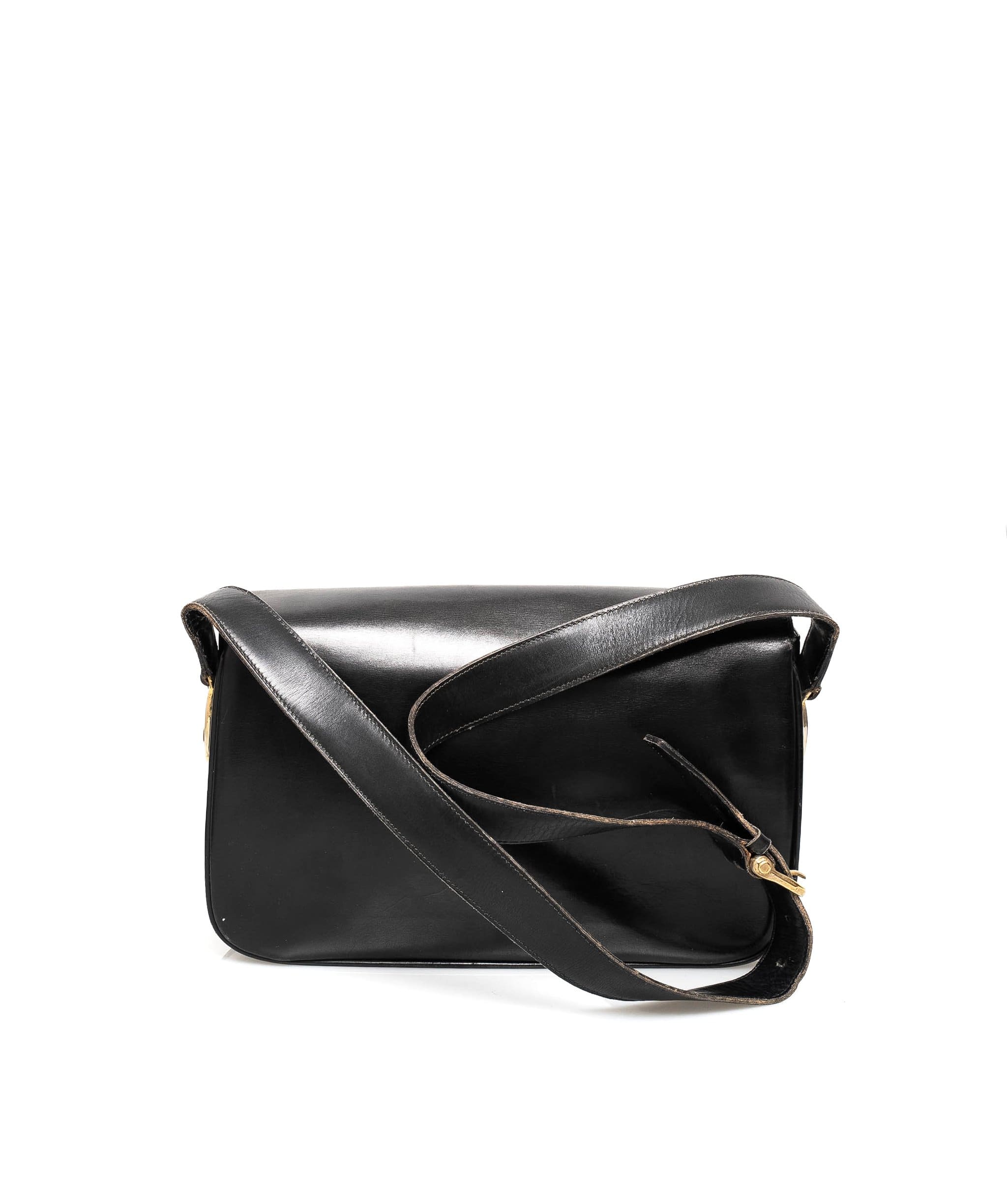 Celine Celine Vintage Classic Black Box Shoulder Bag - AWL1691