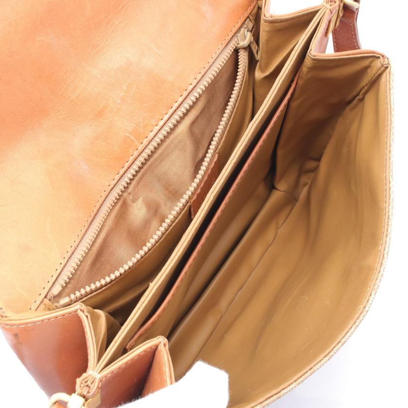 Celine Celine Vintage Macadam Brown camera satchel style bag - AWL4118