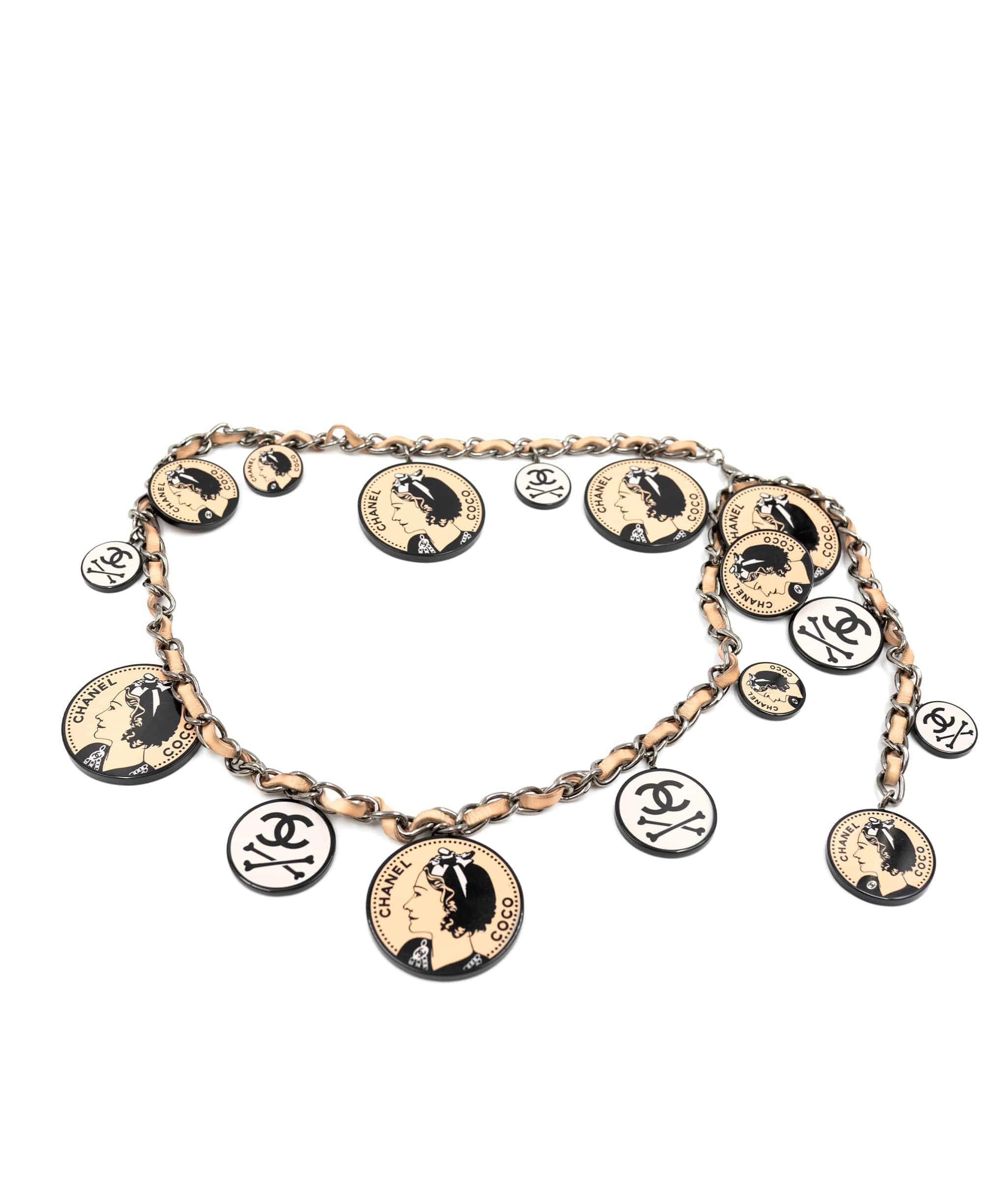 Chanel Chanel long coco necklace ASL3986