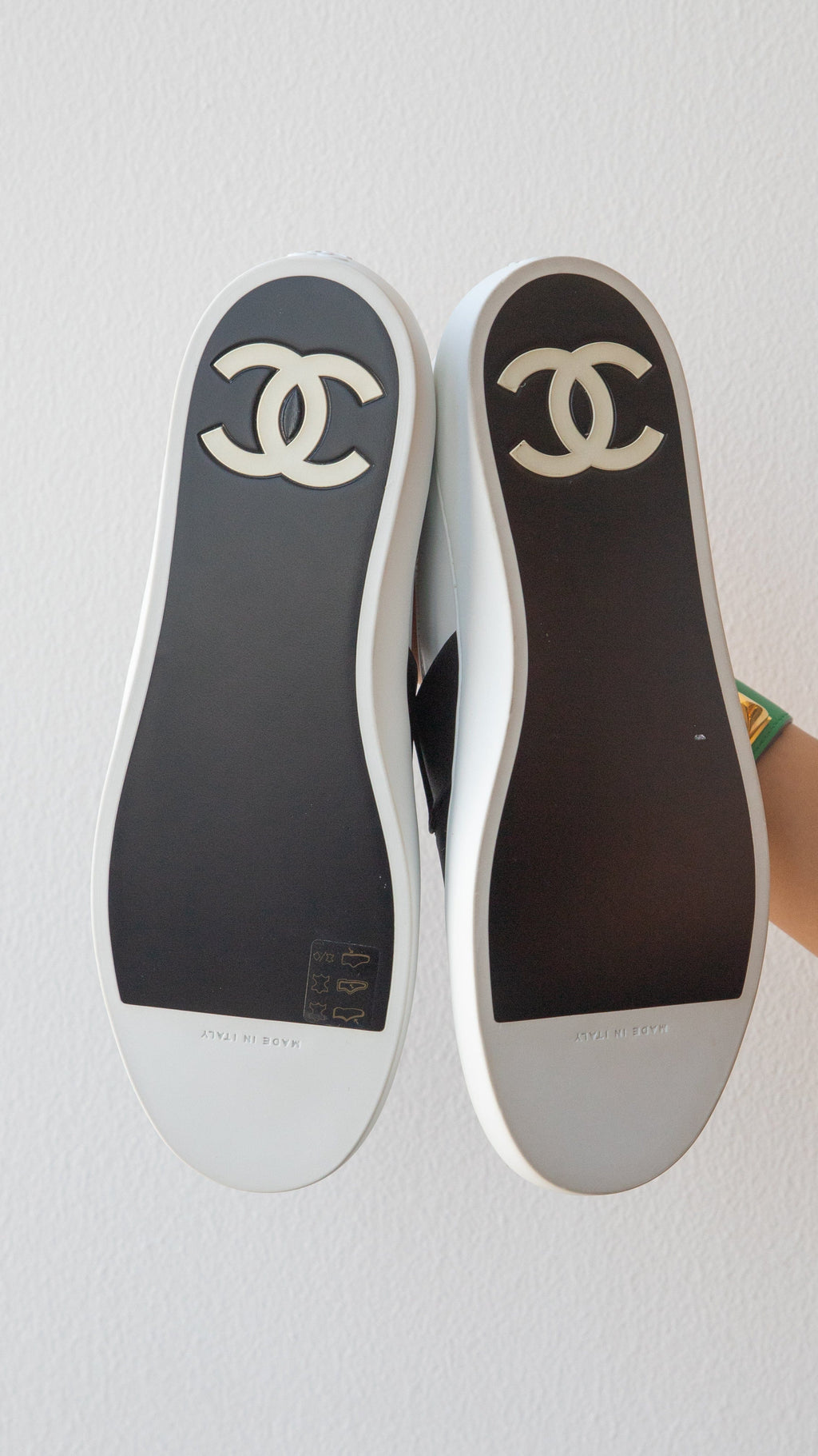 Chanel slip best sale ons sandals