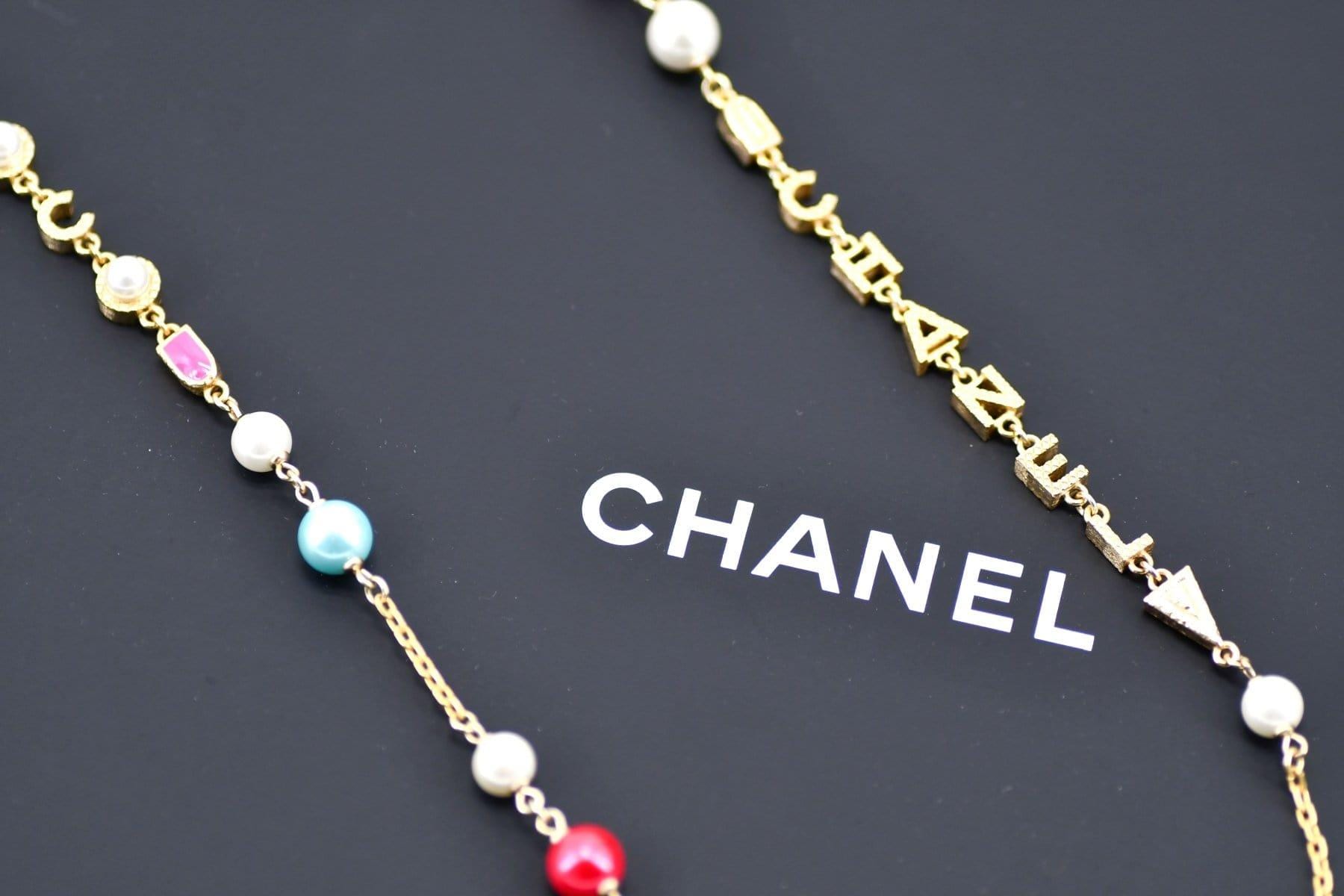 Chanel Chanel rainbow necklace