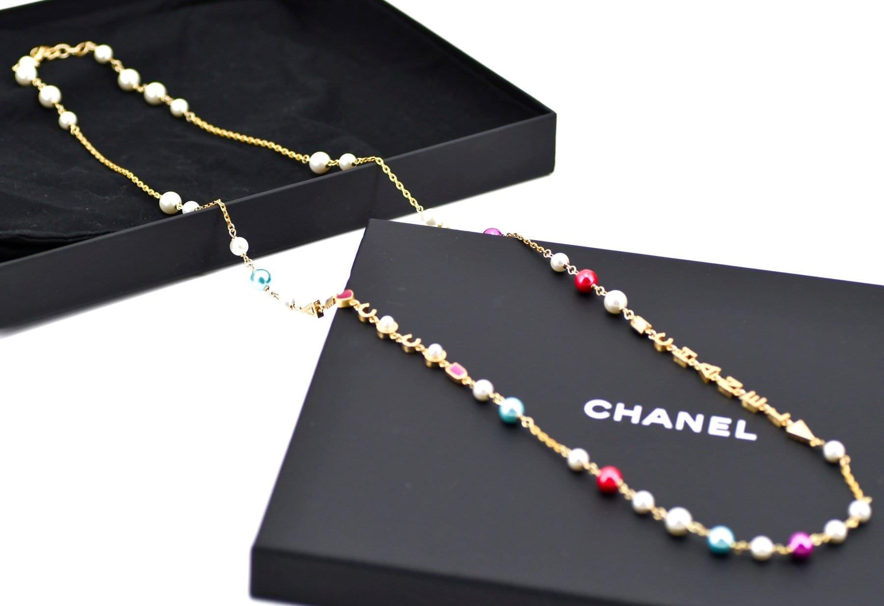 Chanel Chanel rainbow necklace