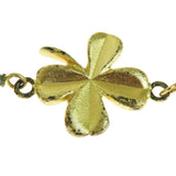 Chanel Chanel Vintage Sautoir Necklace with Four Leaf Clover Motif