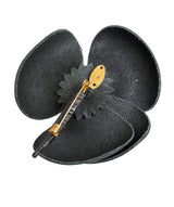 Chanel Camellia Patent Leather Brooch MW1821