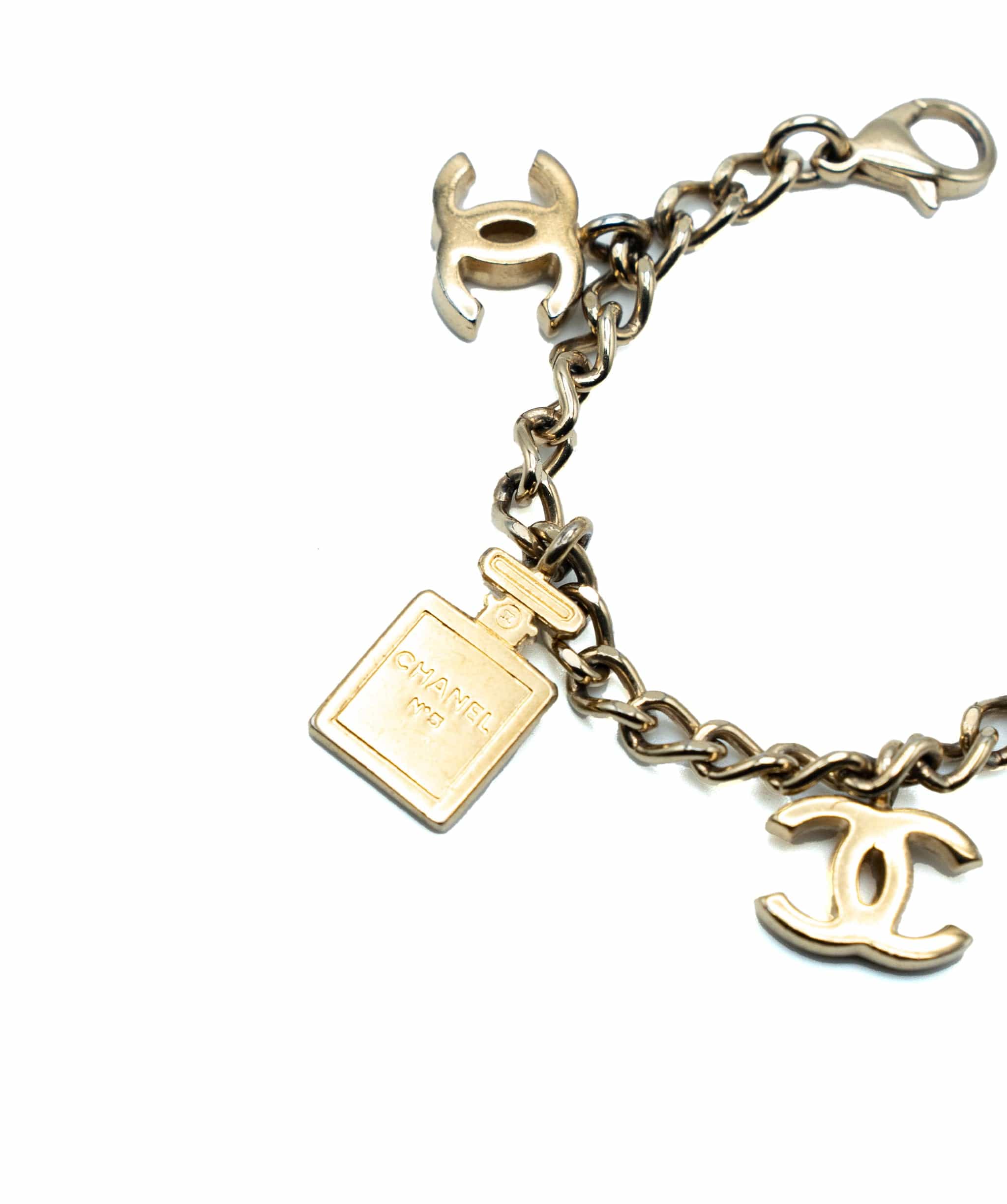 Chanel Chanel 02A Multi Charm Bracelet 65588