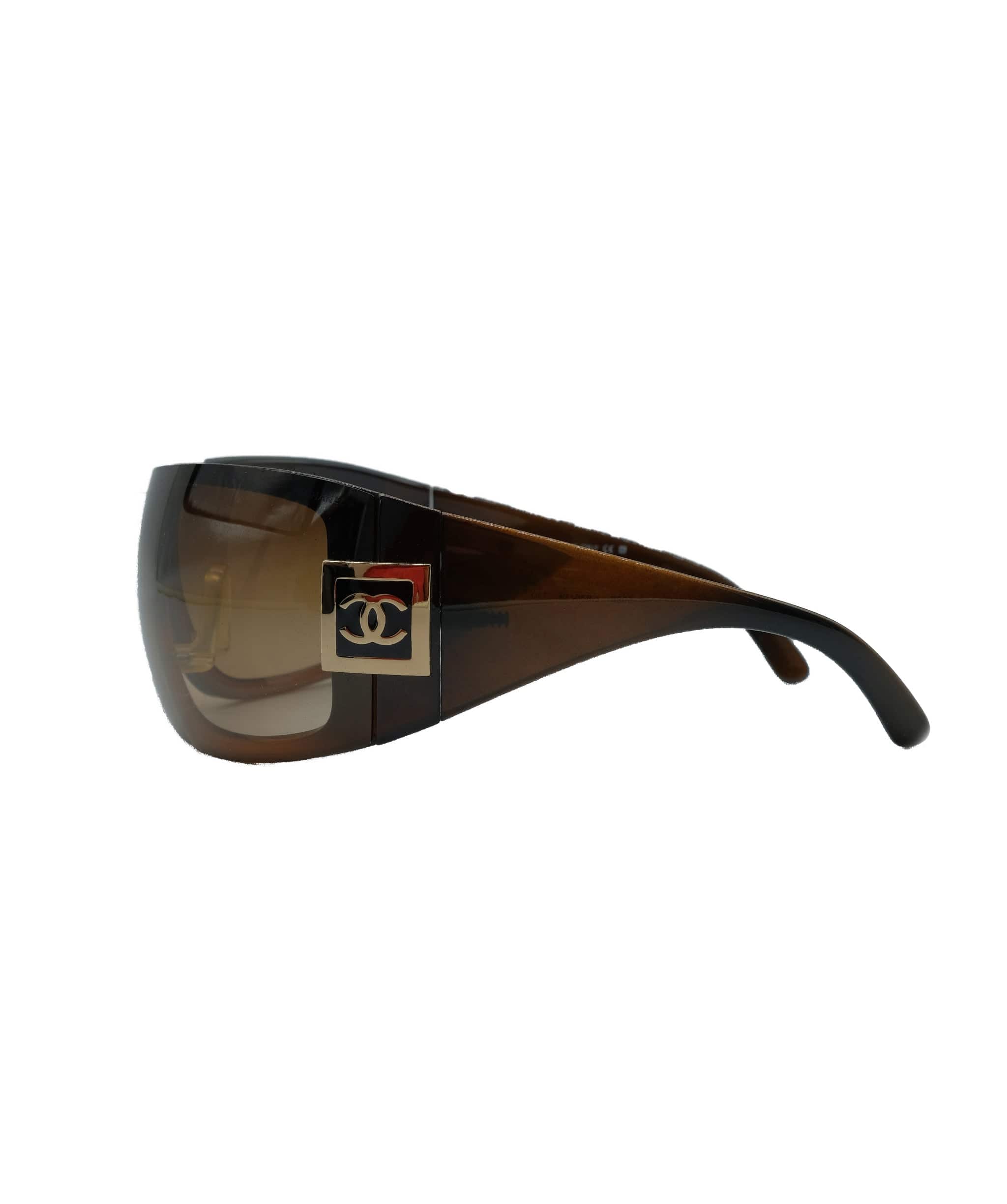 Chanel Chanel Big Sunglasses Brown ASL7556