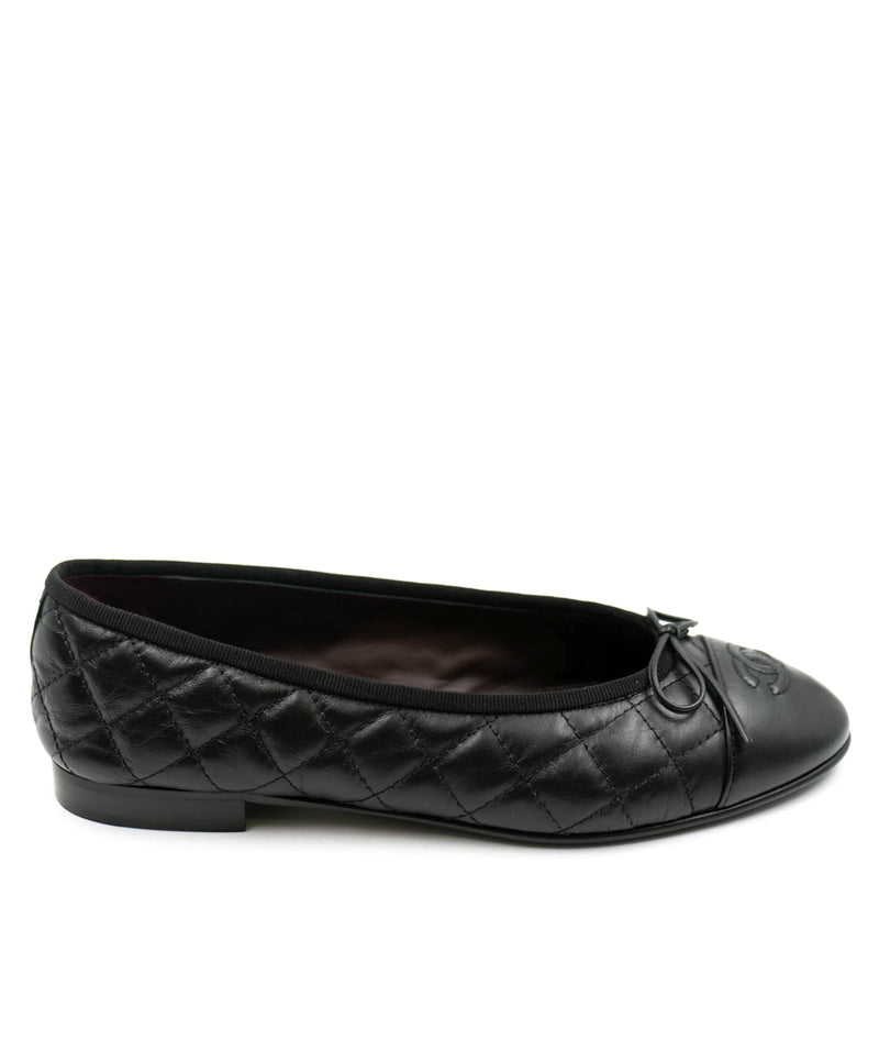 Chanel black ballerina shoes ALC0093 – LuxuryPromise