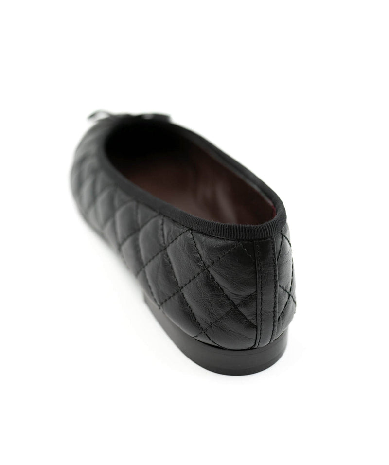 Chanel chanel black ballerina shoes ALC0093