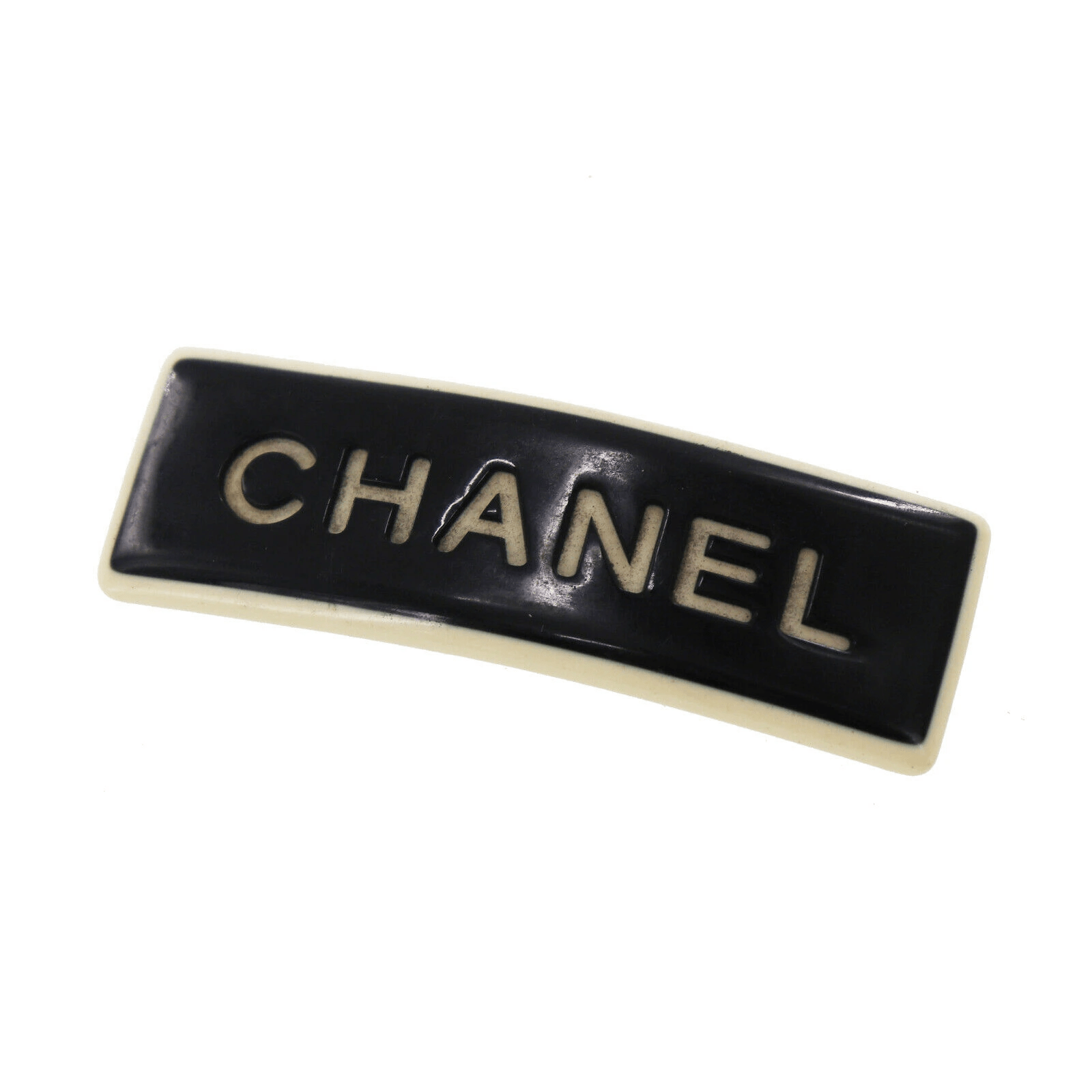 Chanel Chanel Black Barette Clip