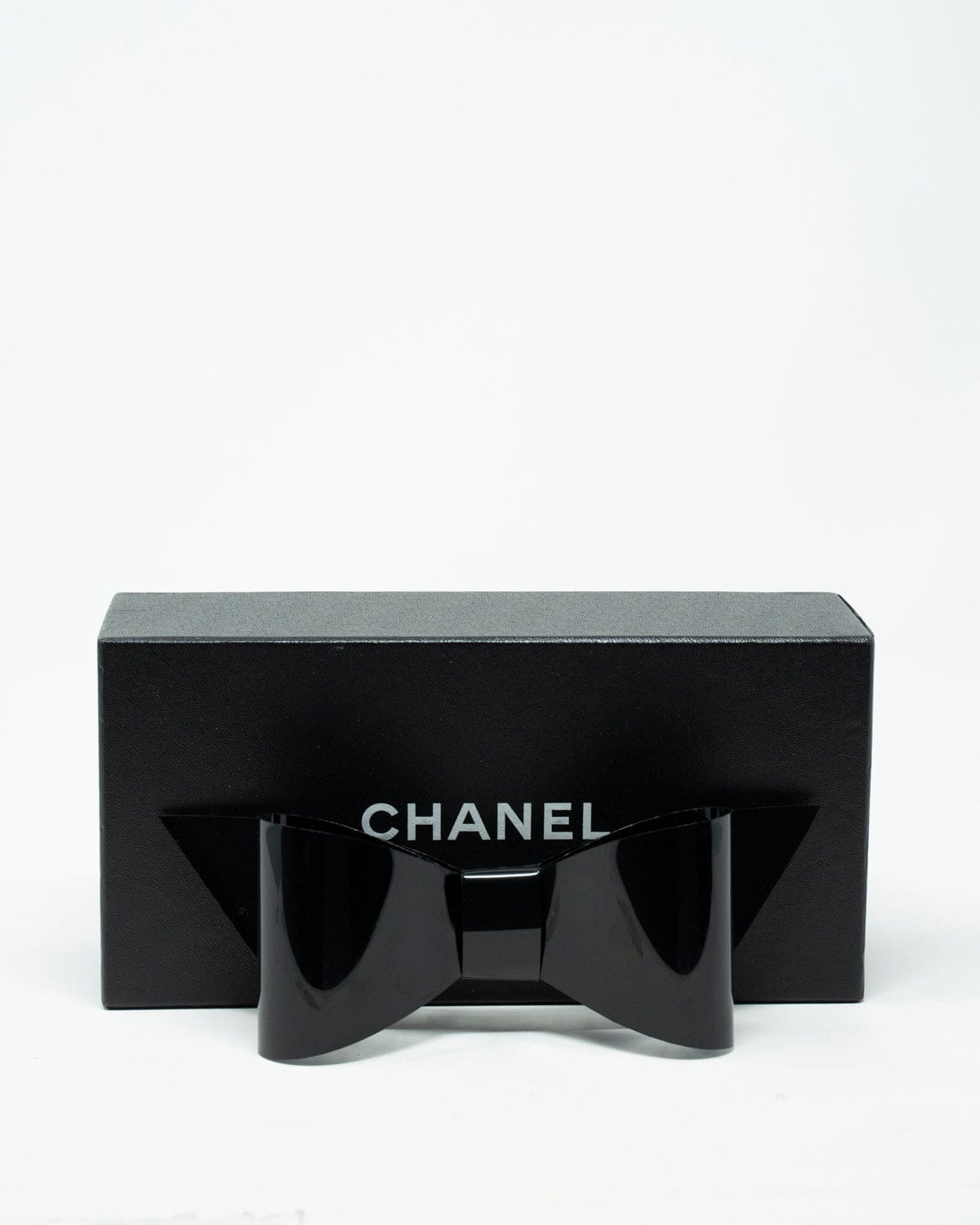 Chanel Chanel Black Bow Barrette - AWL2279