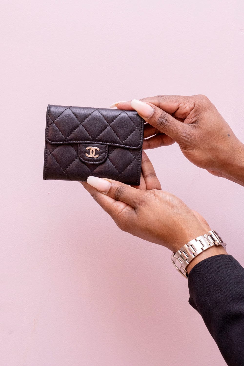 Chanel wallet coin purse sale