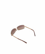 Chanel Chanel Brown Rimless Sunglasses  4113 - AWL1413