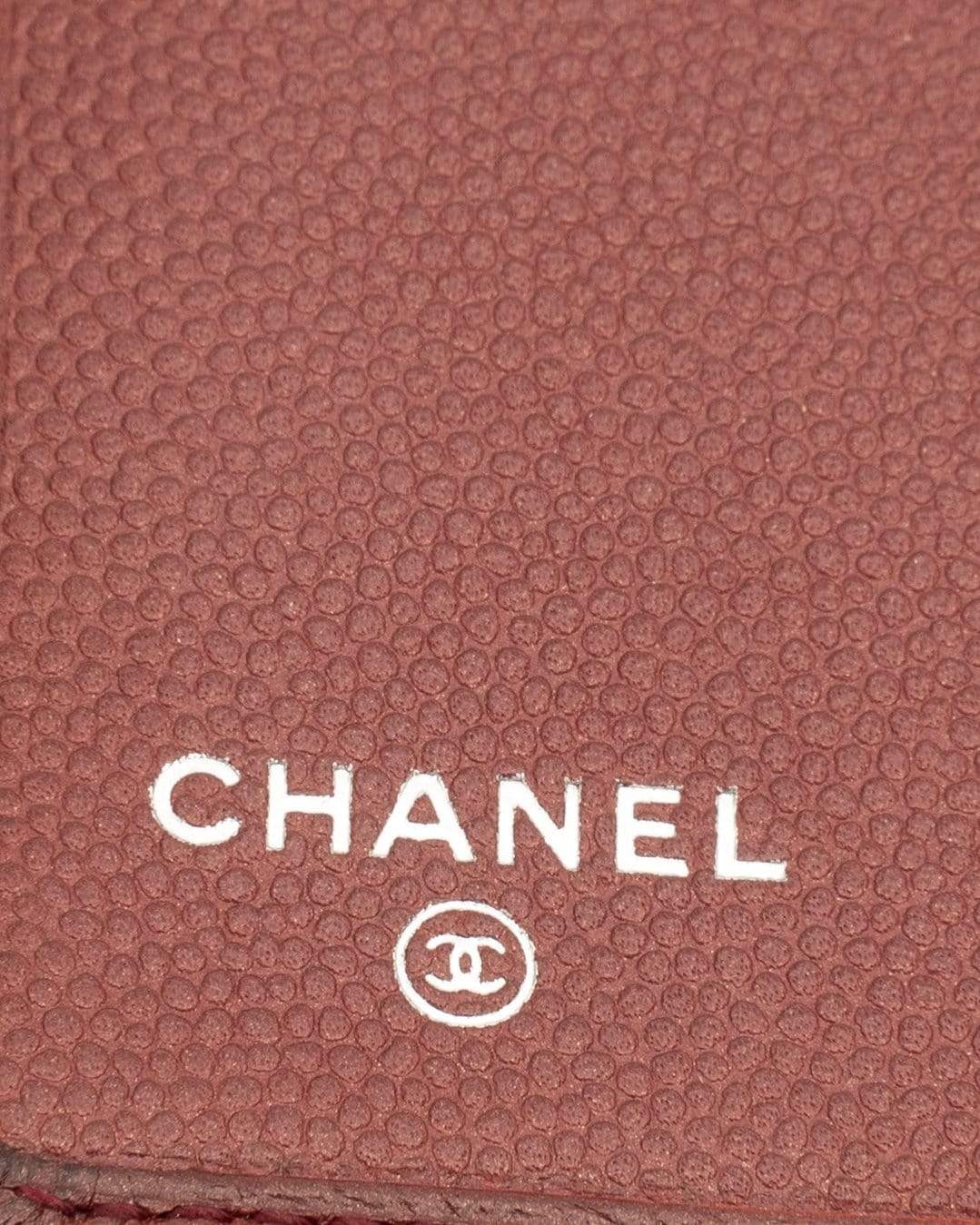 3. LP x christos Chanel Caviar Skin Bi-Fold Wallet - AWL2082