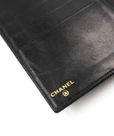 Chanel Chanel Caviar Skin Black Wallet ASL4415
