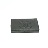 Chanel Chanel Caviar Skin CC Keyholder
