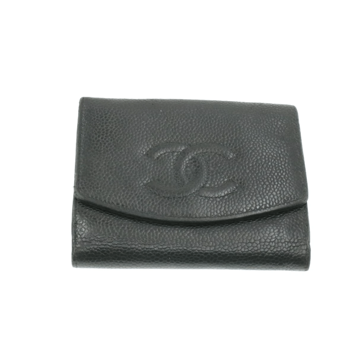 Chanel Chanel Caviar Skin CC Wallet