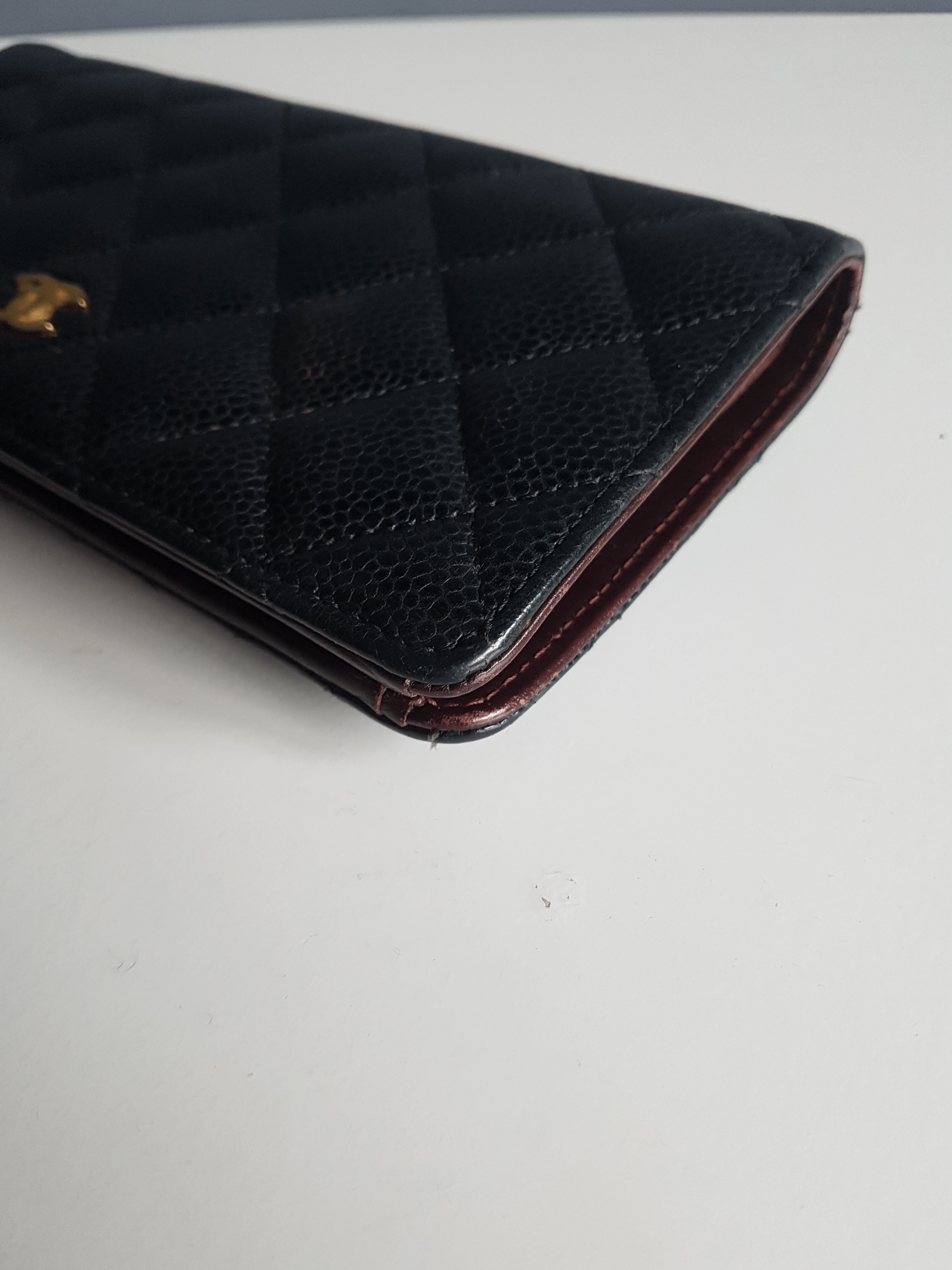 Chanel Chanel Caviar skin Long Wallet