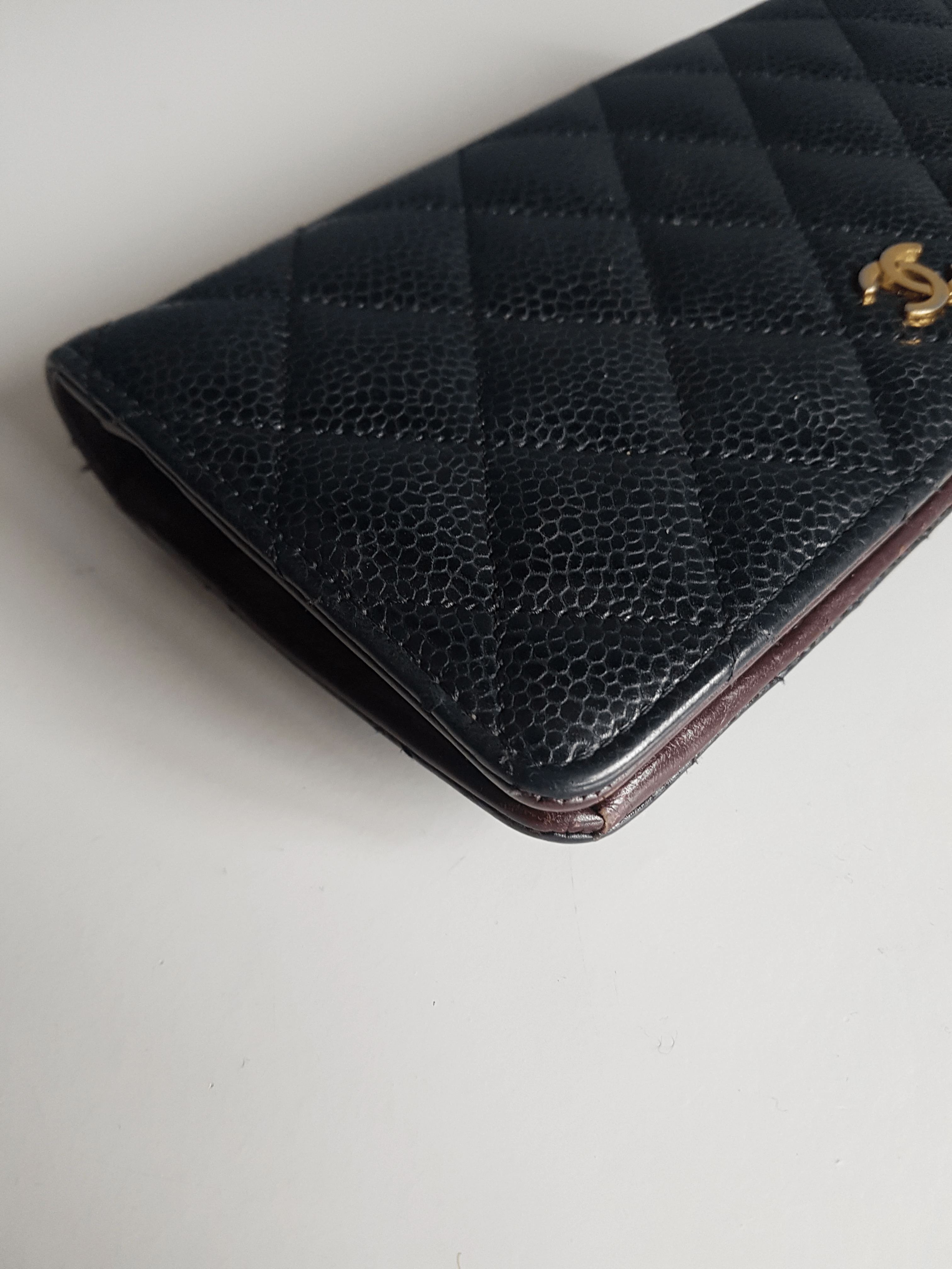 Chanel Chanel Caviar skin Long Wallet