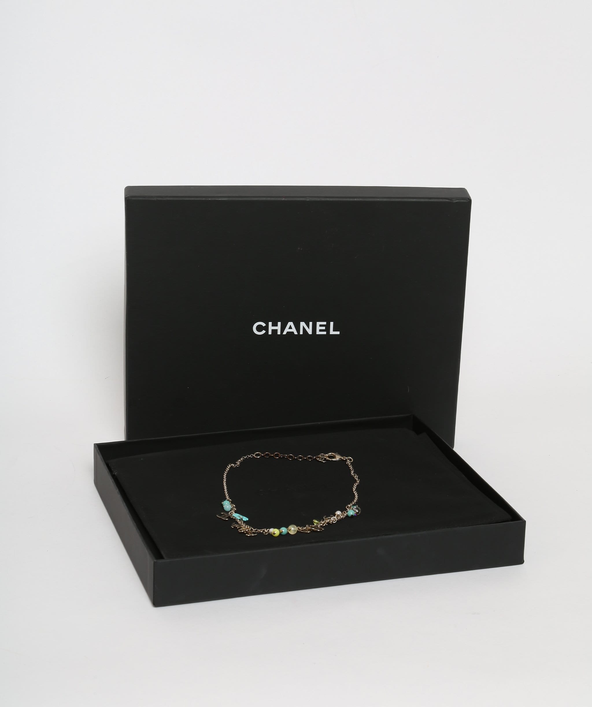 Chanel Chanel CC Blue Necklace