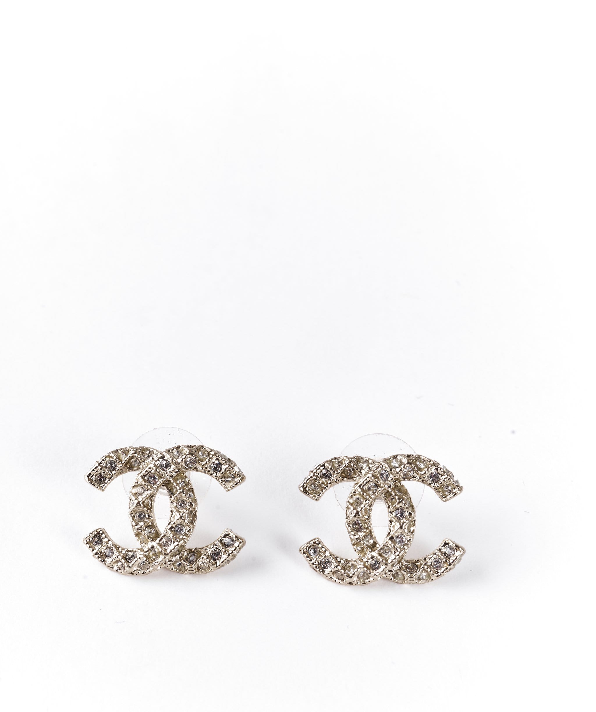 Chanel Chanel CC diamante earrings