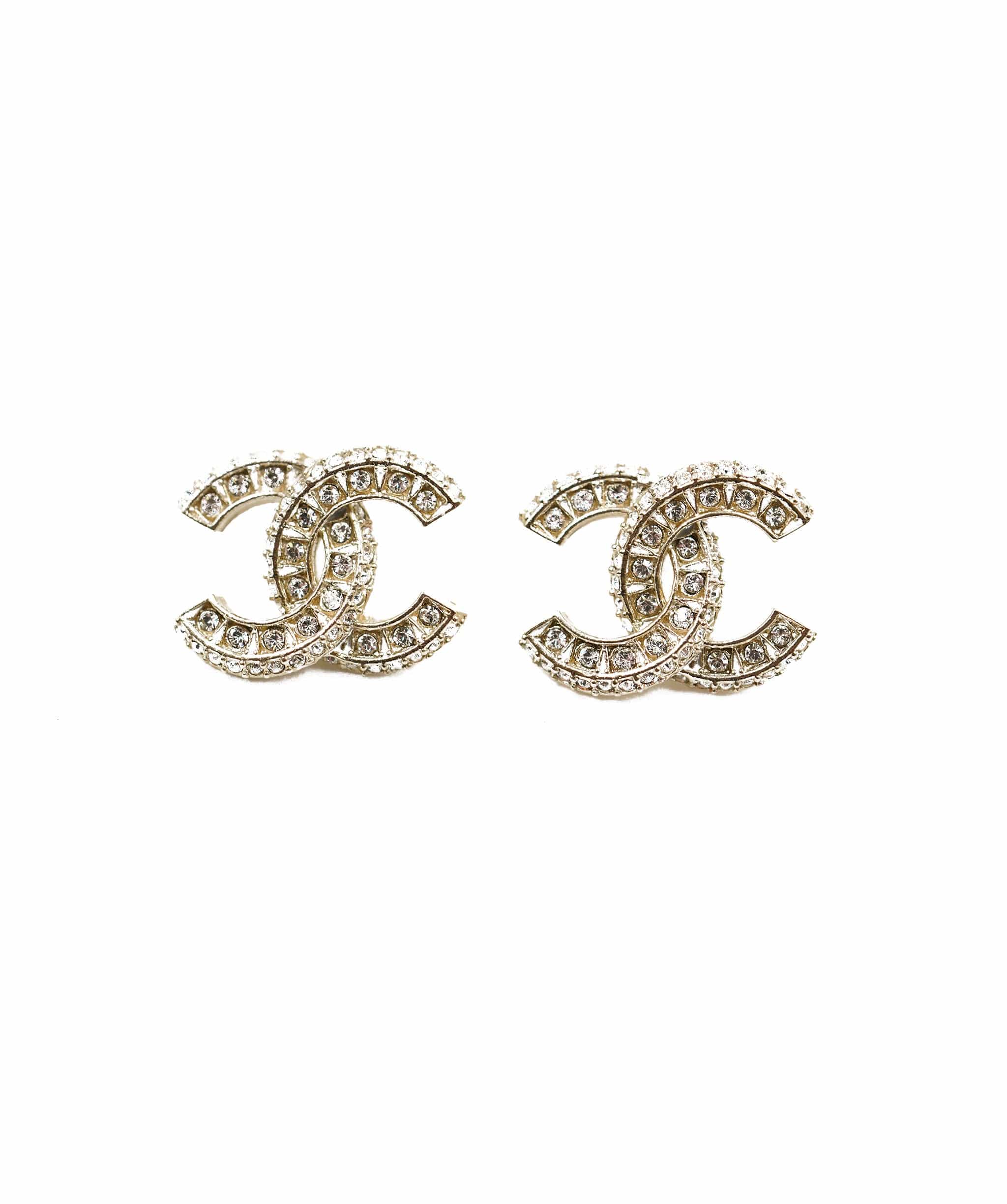 Chanel Chanel cc diamonte  Earrings ASL5292