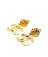 Chanel Chanel CC Drop Earrings 95A  65618
