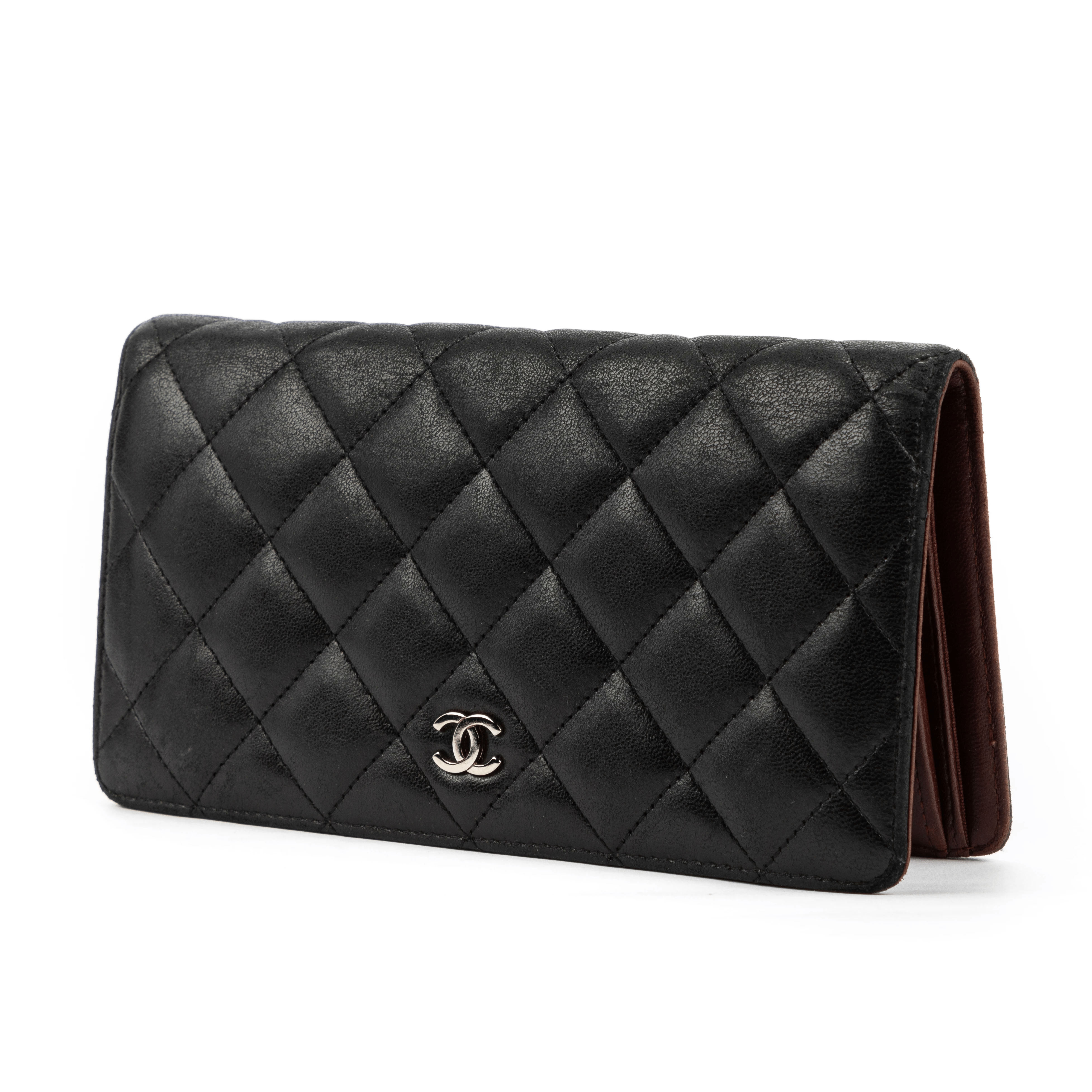 Chanel Chanel CC Front Logo Long Fold Wallet AAP2519