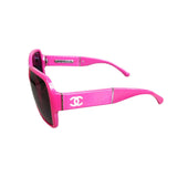 Chanel Chanel CC Pink Frame Sunglasses