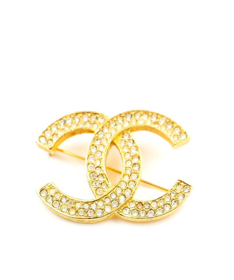 Chanel diamond discount brooch