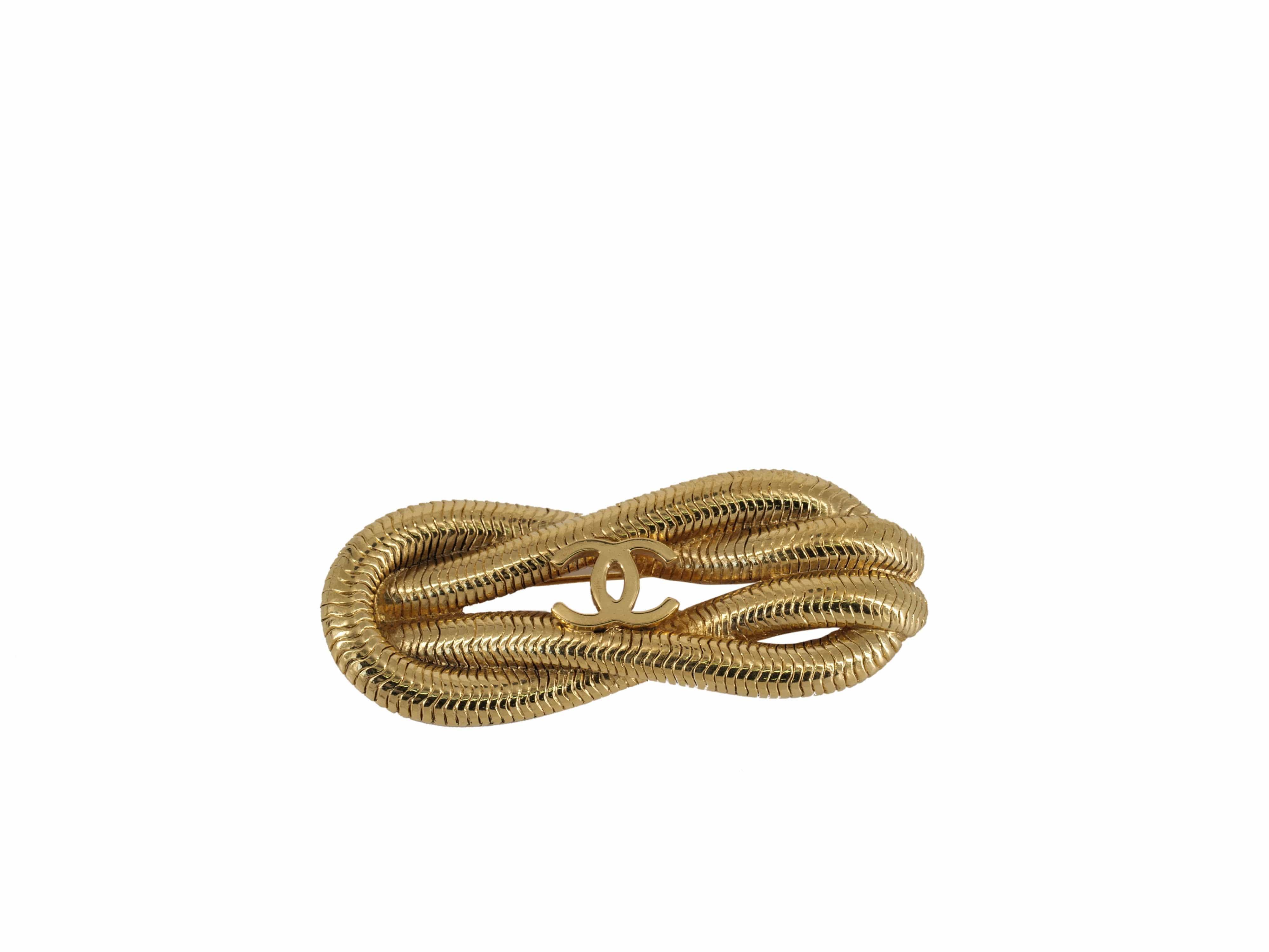 Chanel Chanel CC Rope Pin ASL4003