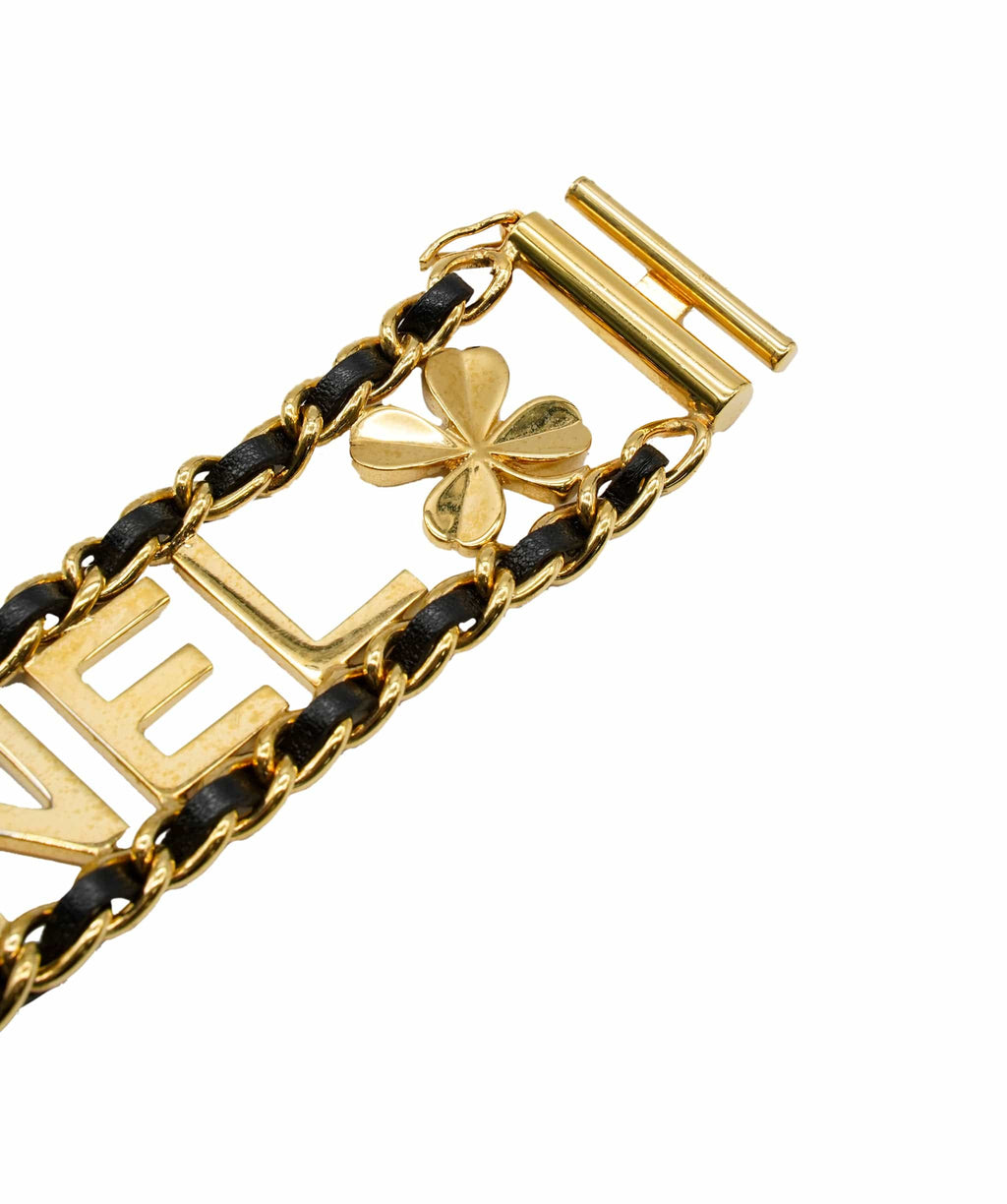 Chanel 13P Gold Dainty CC Charm Chain Bracelet – I MISS YOU VINTAGE