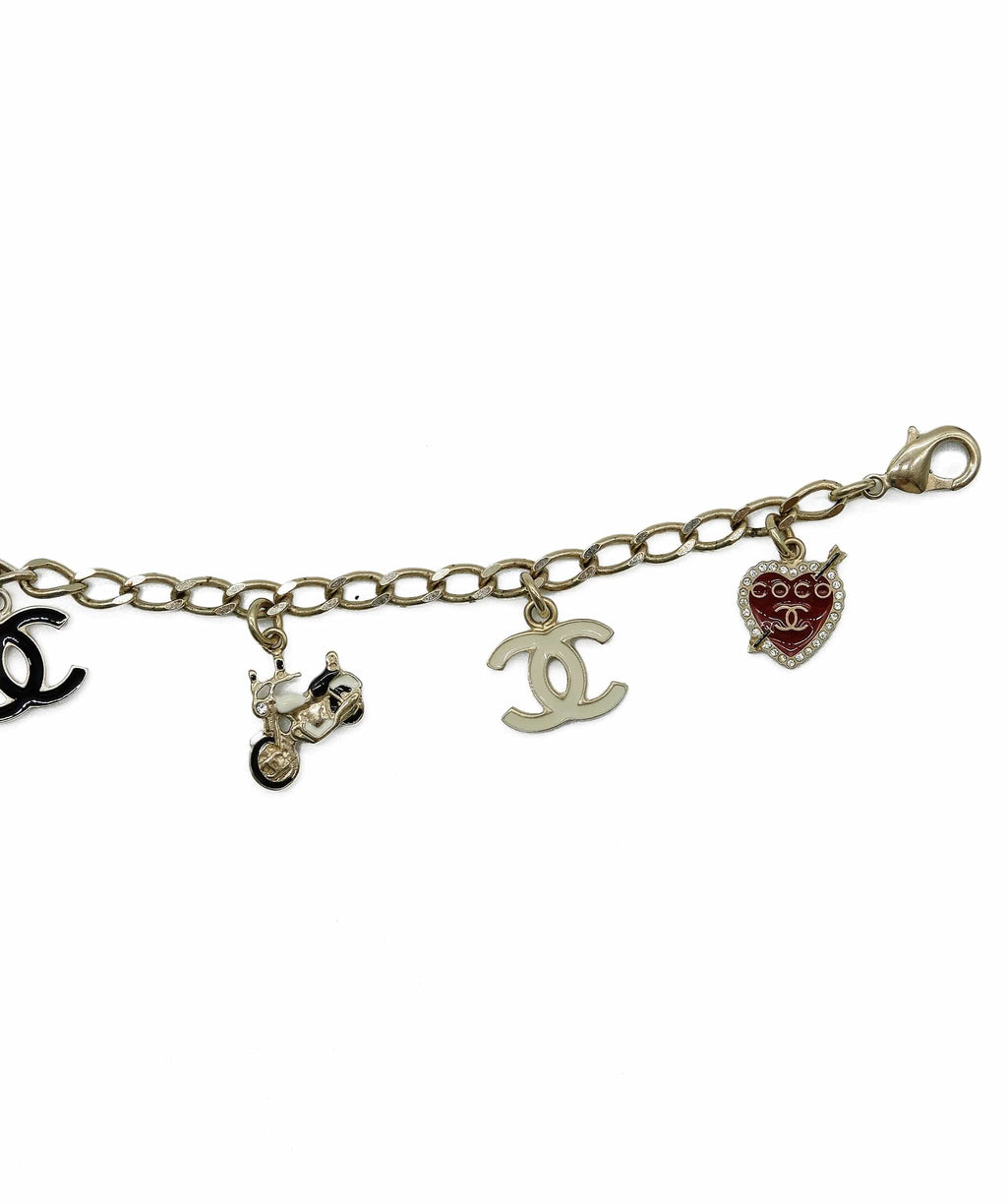 Chanel Emoji Charm Iconic Bracelet