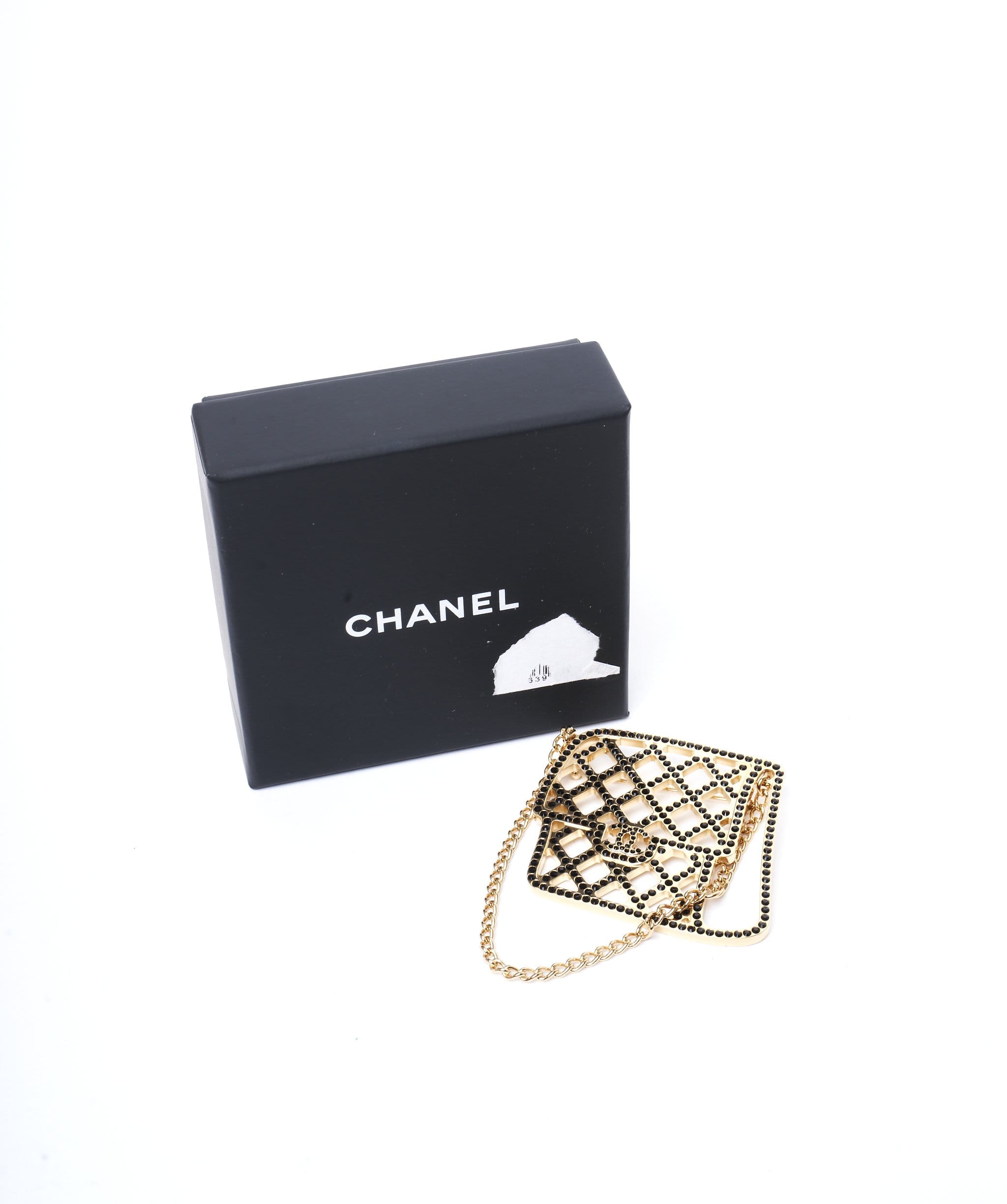 Chanel Chanel Classic Flap Bag Rhinestone Brooch