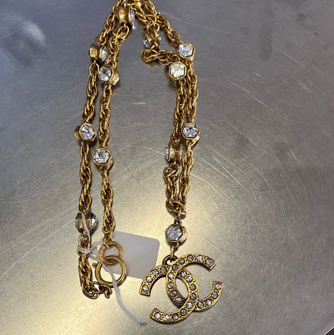 Chanel Chanel Crystal Necklace ASC1246