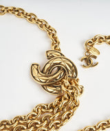 Chanel Chanel Double Chain CC belt
