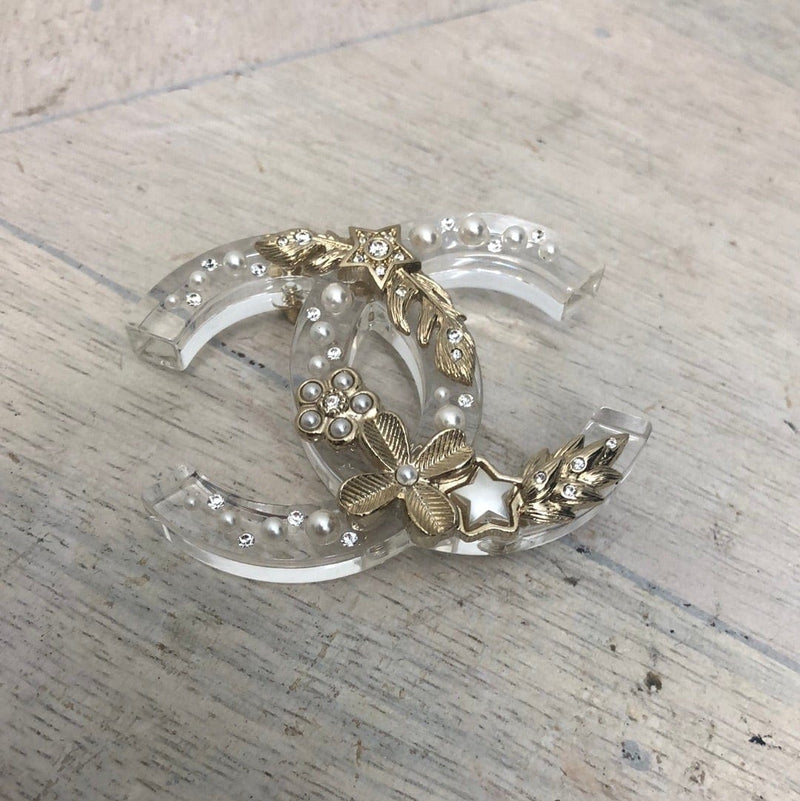 Chanel on sale anchor brooch