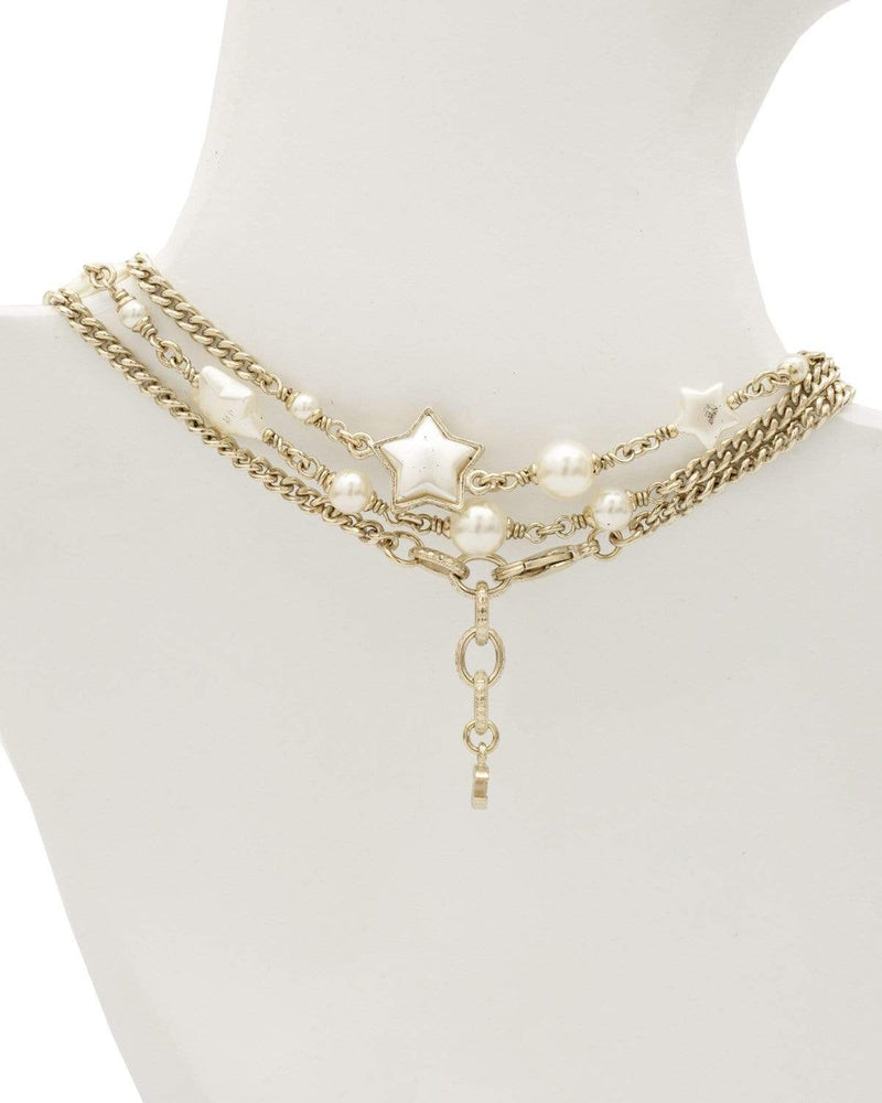 Chanel star discount necklace