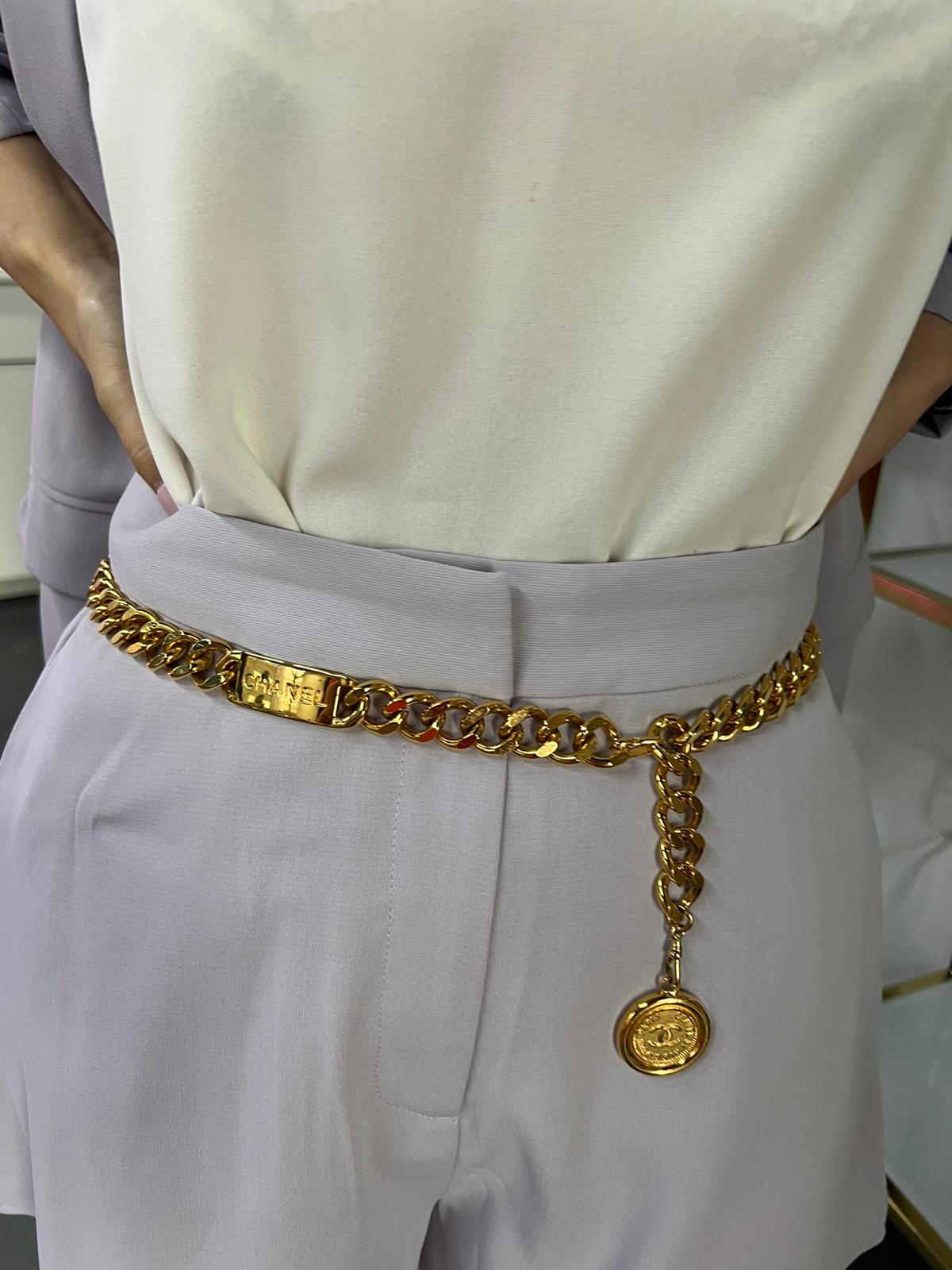 Chanel Chanel gold belt - AWL3395