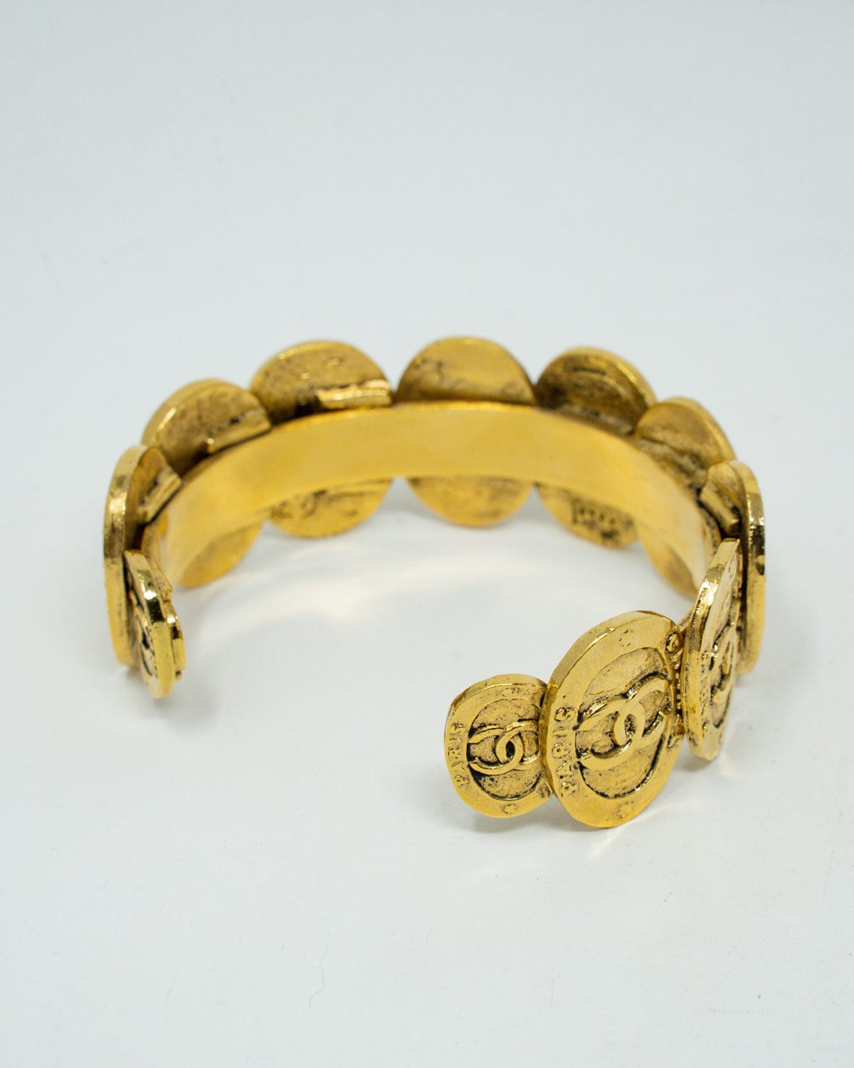Chanel Chanel Gold CC Cuff - ASL2064