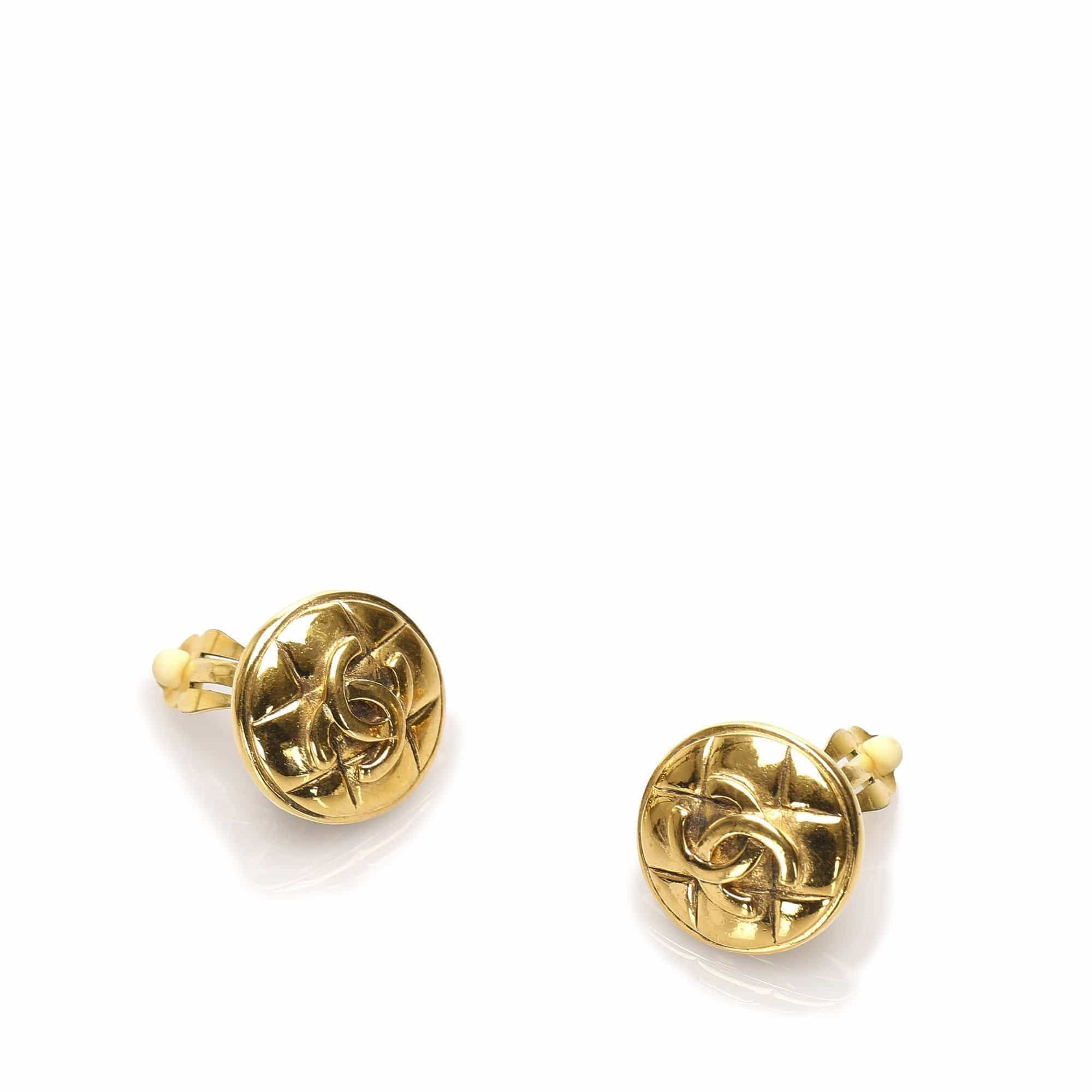 Chanel Chanel Gold CC earrings - 0ICHCE010 - AWL1031