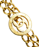 Chanel Chanel Gold CC Medallion Belt - AGL1955