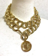 Chanel Chanel Gold Chain Belt Mademoiselle Charm