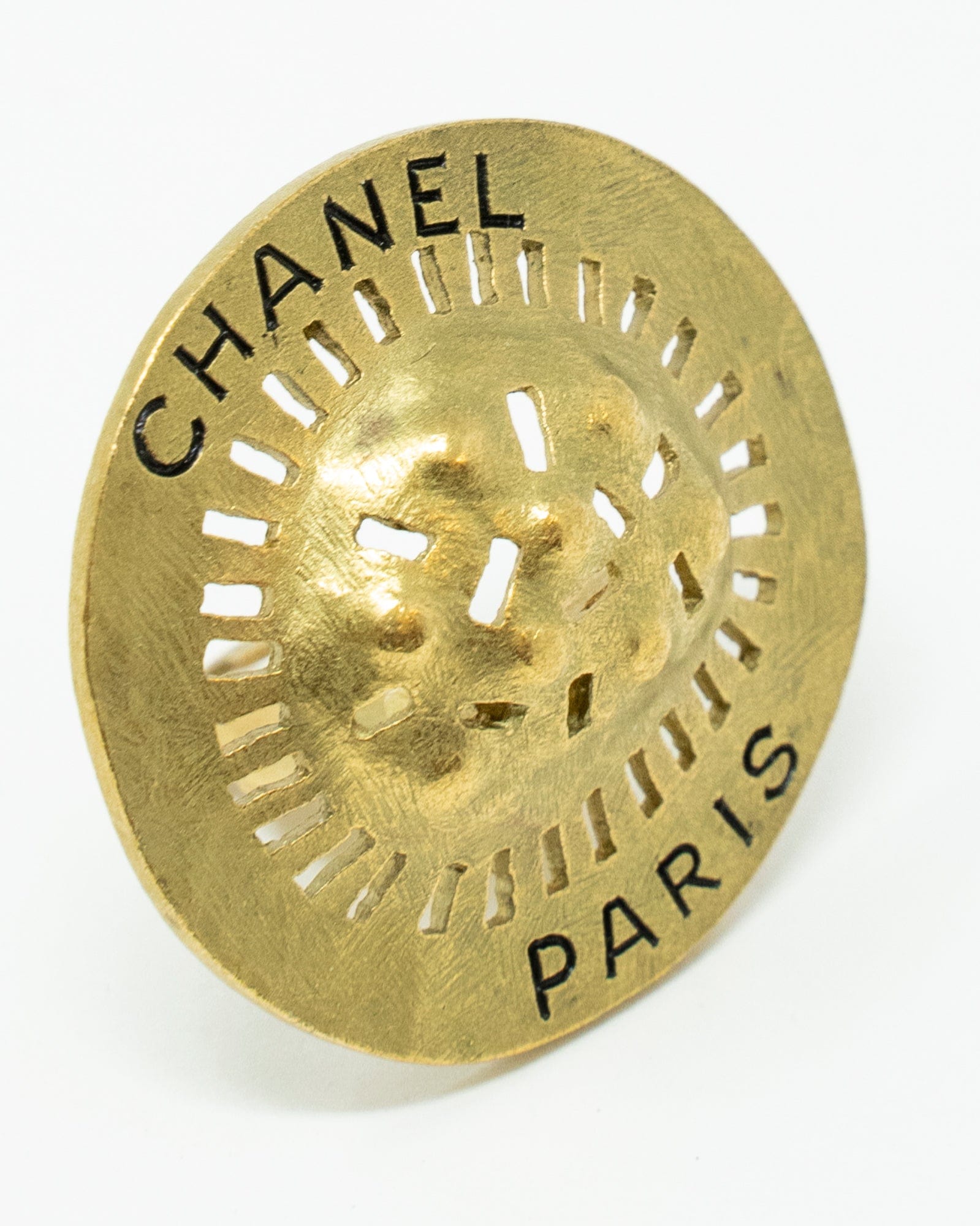 Chanel Chanel Gold Clip On Earrings - ASL2079
