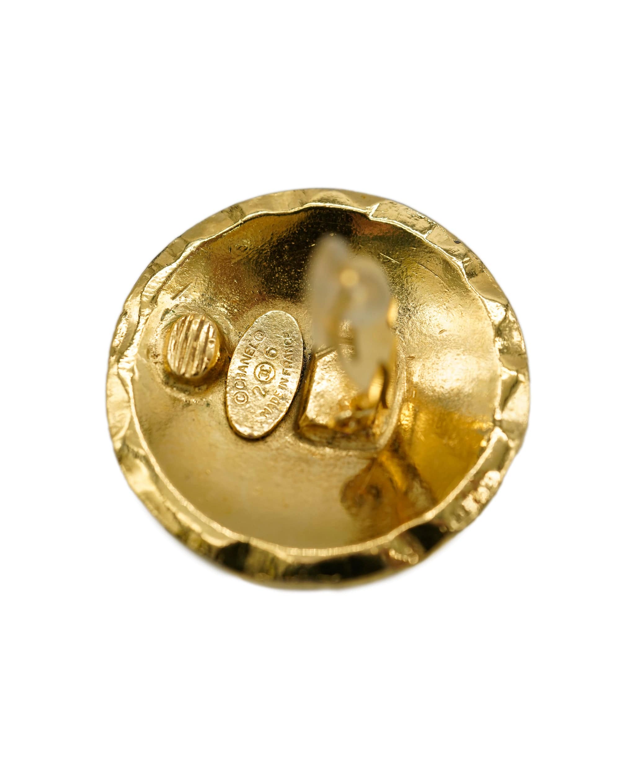 Chanel Chanel gold earrings ASL3993