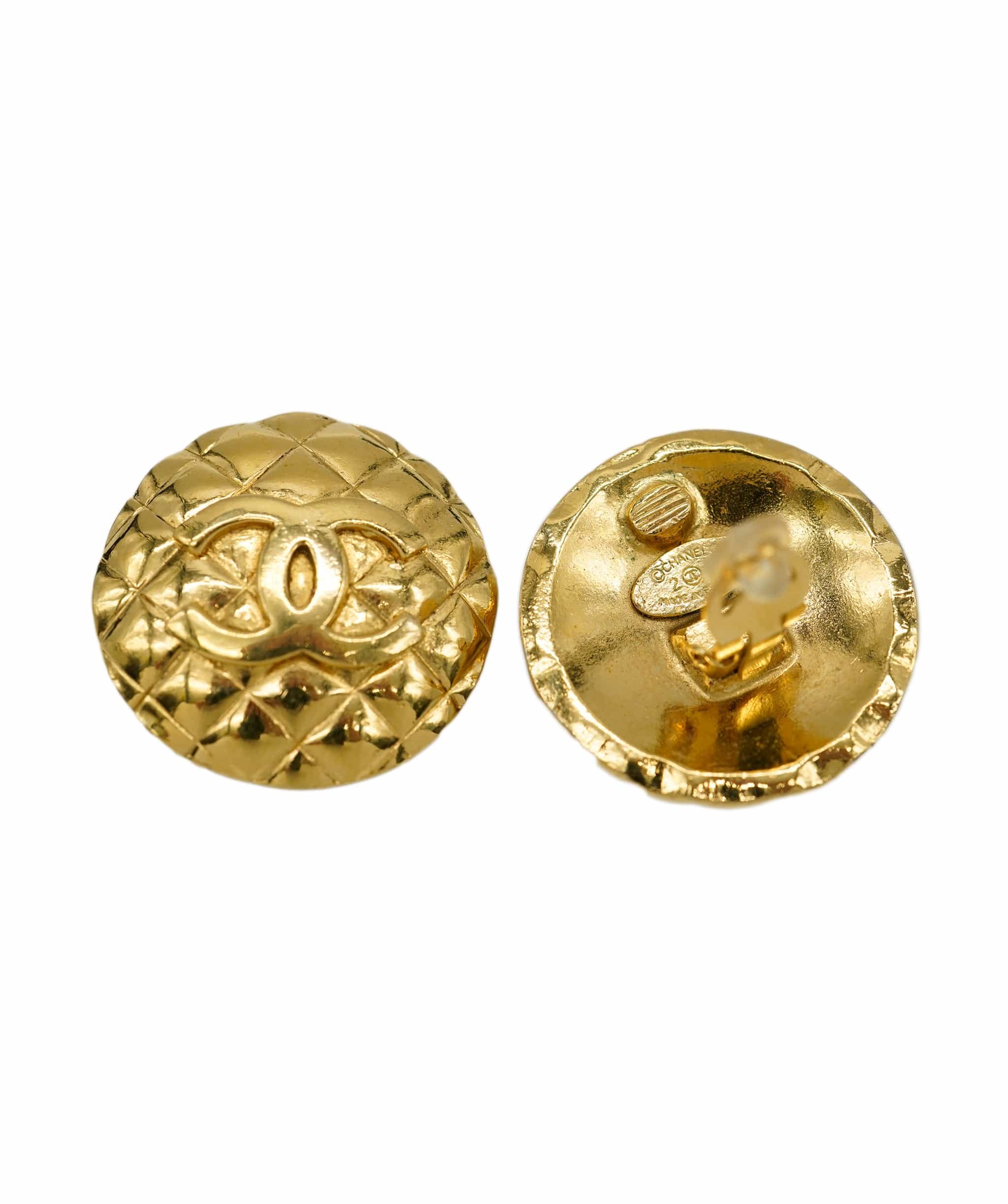Chanel Chanel gold earrings ASL3993