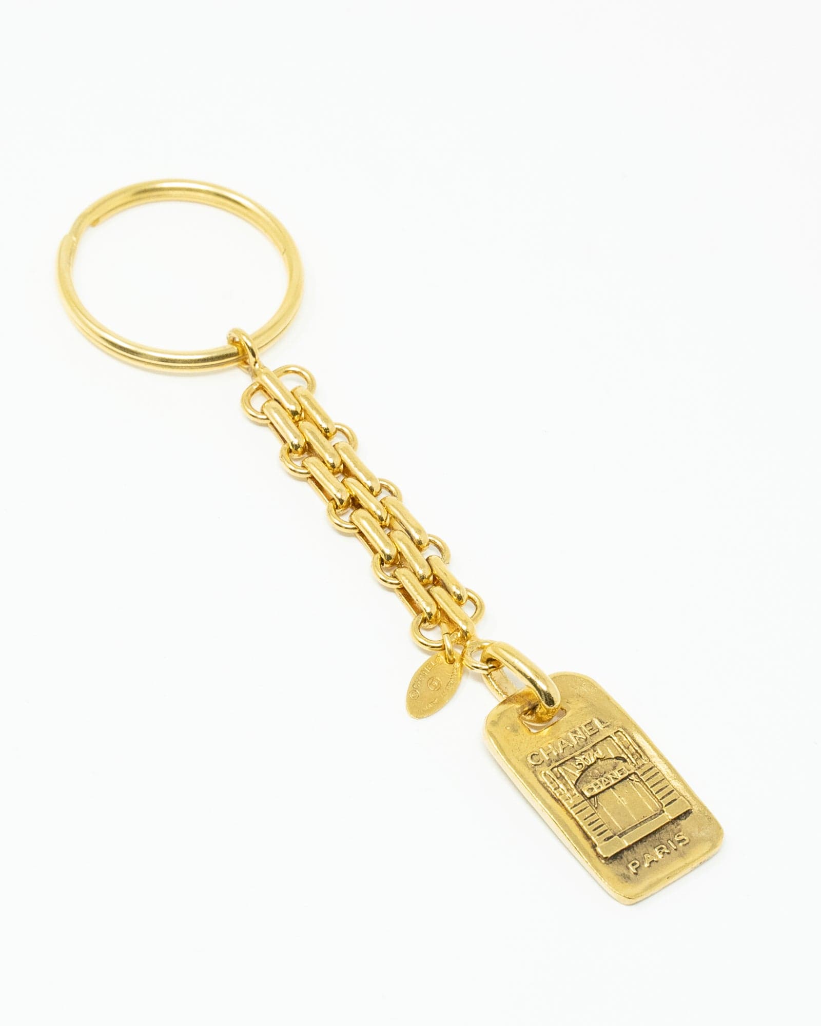 Chanel Chanel Gold Keyring ASL2443