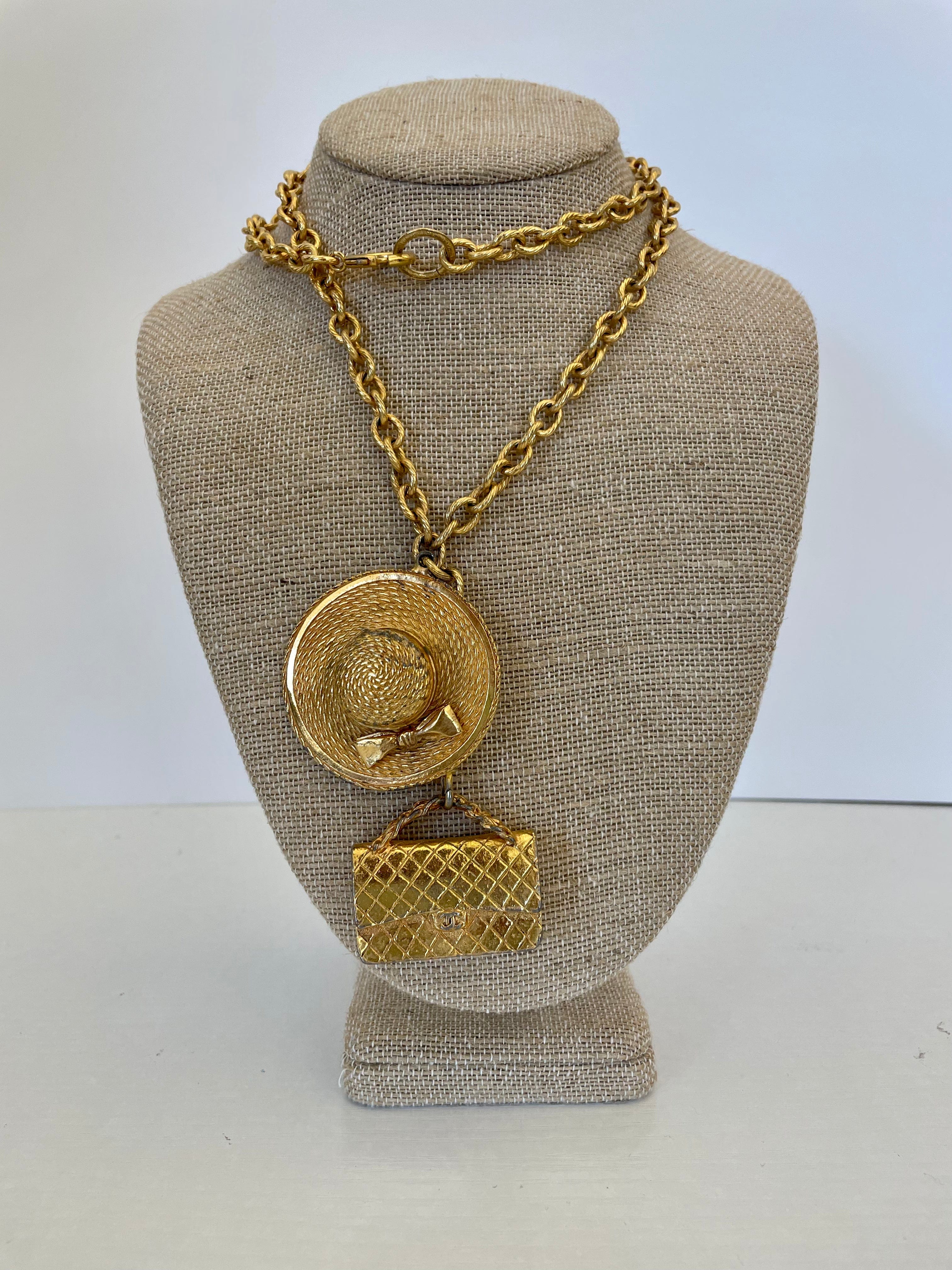 Chanel Chanel Hat & Flap Pendant MAR-81169