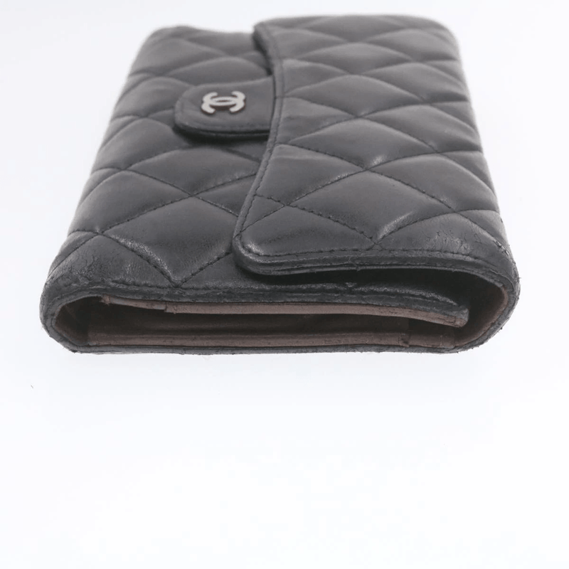 Chanel CC Wallet Small Lambskin Leather – l'Étoile de Saint Honoré