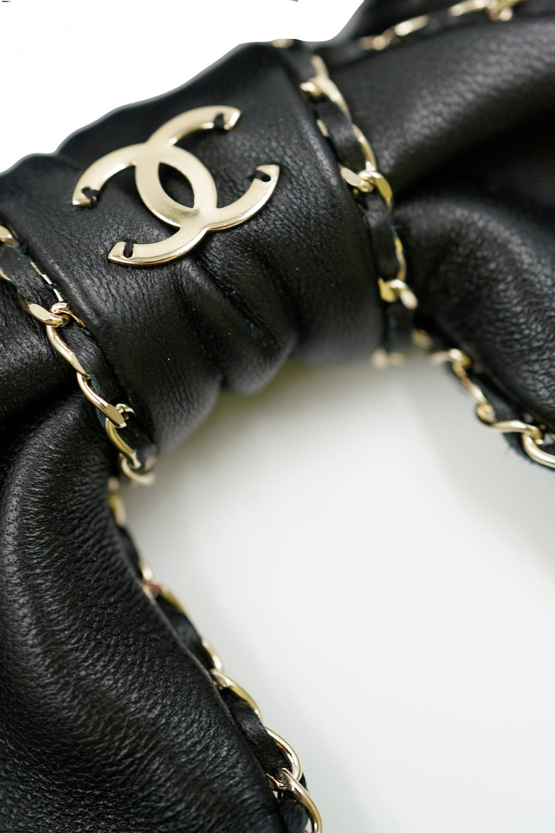 Chanel Chanel Leather Hair Tie ASL5295